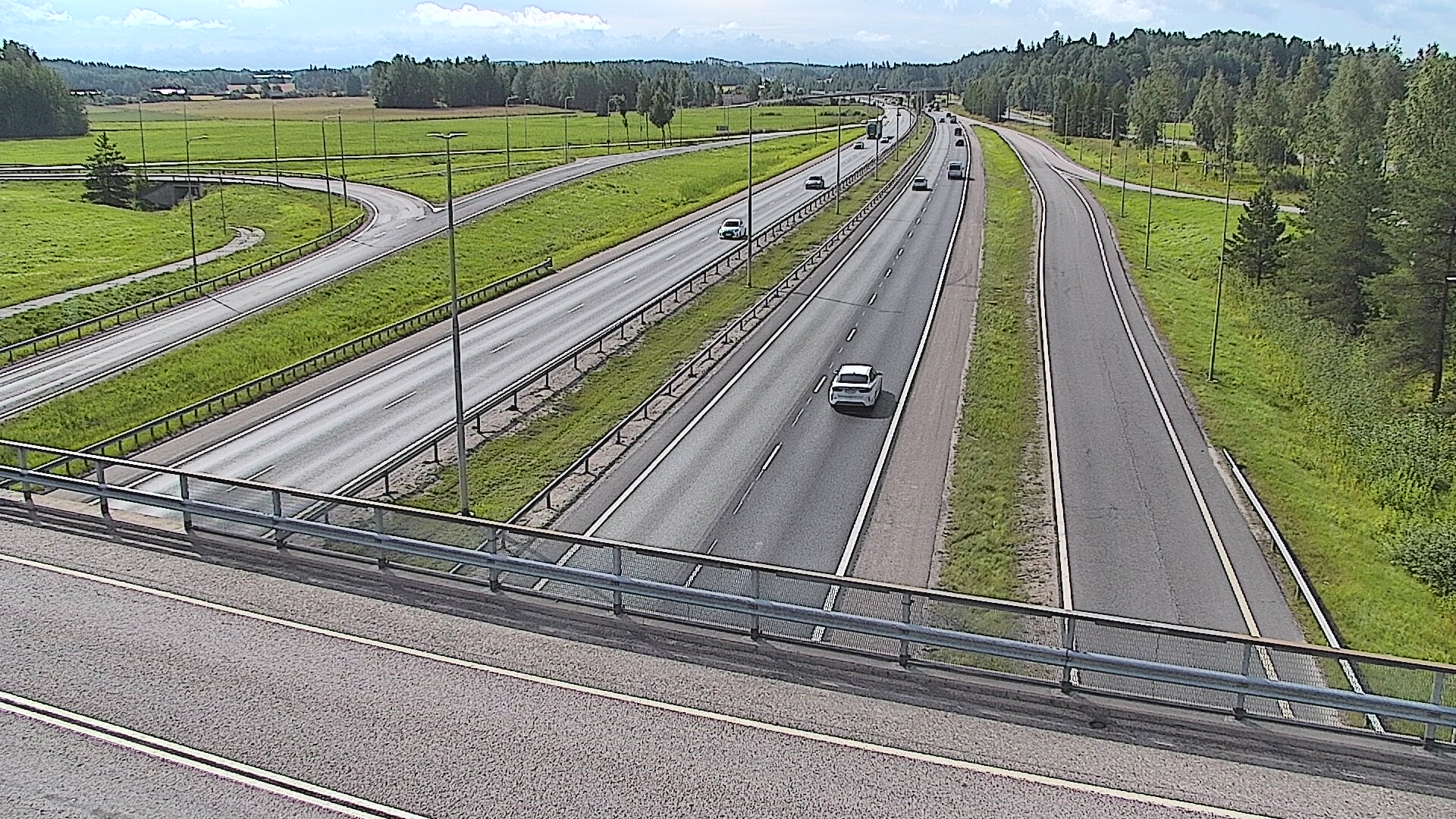Kelikamerat Kuva Tie 3 Vantaa, Klaukkalan liittymä, Vantaa, Uusimaa