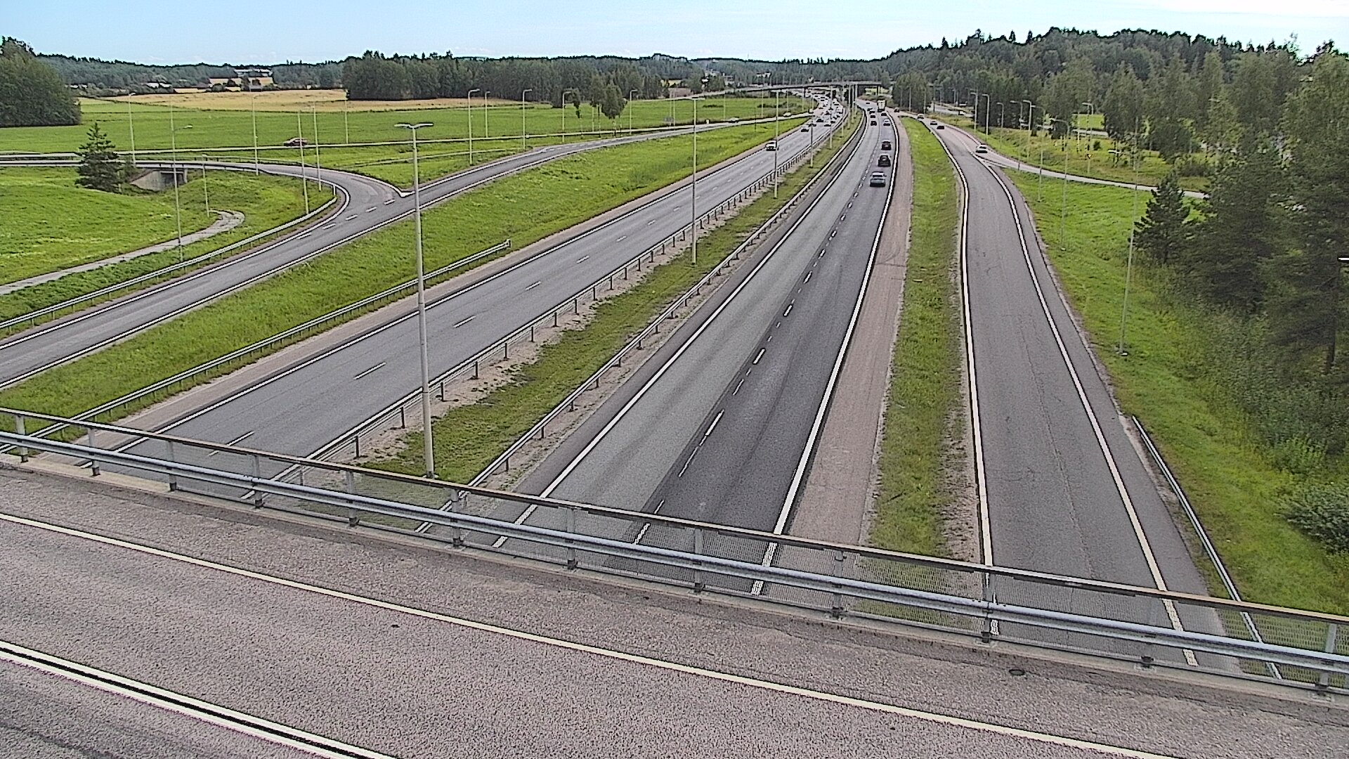 Kelikamerat Kuva Tie 3 Vantaa, Klaukkalan liittymä, Vantaa, Uusimaa