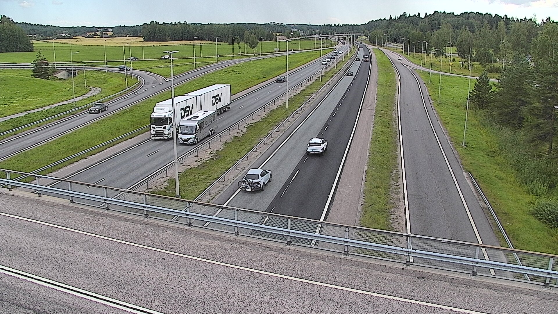 Kelikamerat Kuva Tie 3 Vantaa, Klaukkalan liittymä, Vantaa, Uusimaa