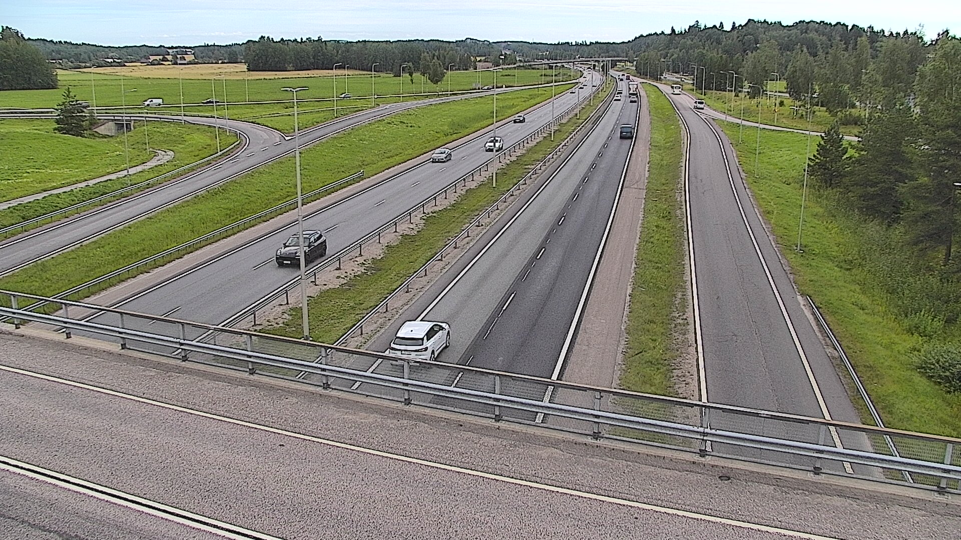 Kelikamerat Kuva Tie 3 Vantaa, Klaukkalan liittymä, Vantaa, Uusimaa