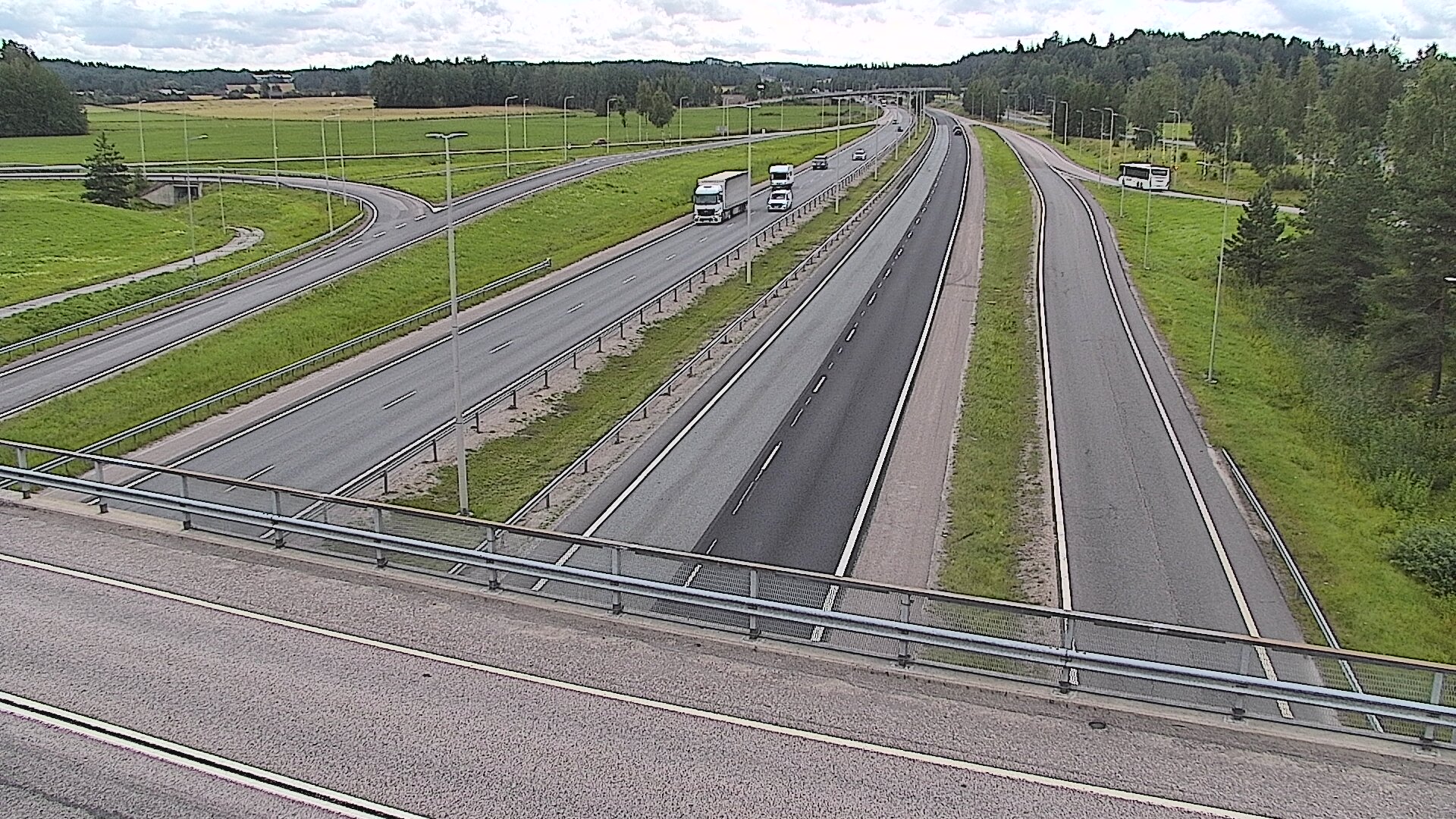 Kelikamerat Kuva Tie 3 Vantaa, Klaukkalan liittymä, Vantaa, Uusimaa