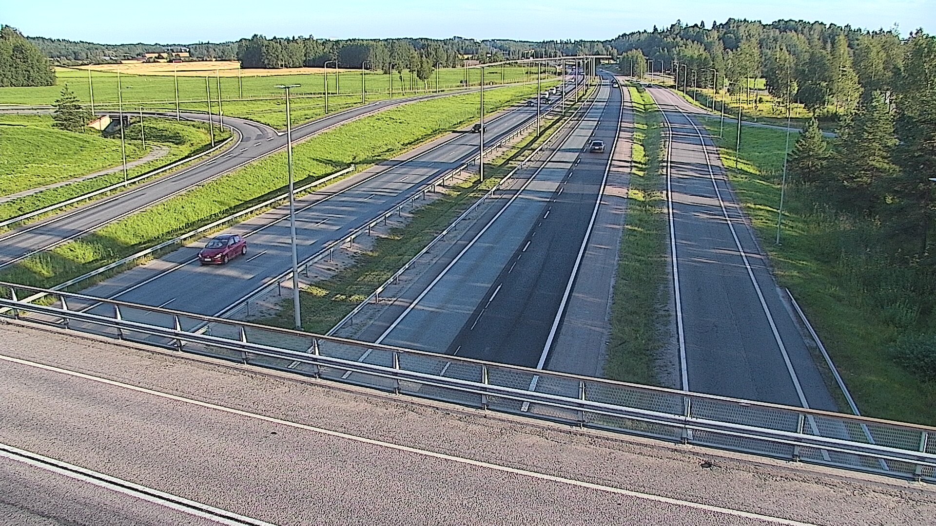 Kelikamerat Kuva Tie 3 Vantaa, Klaukkalan liittymä, Vantaa, Uusimaa