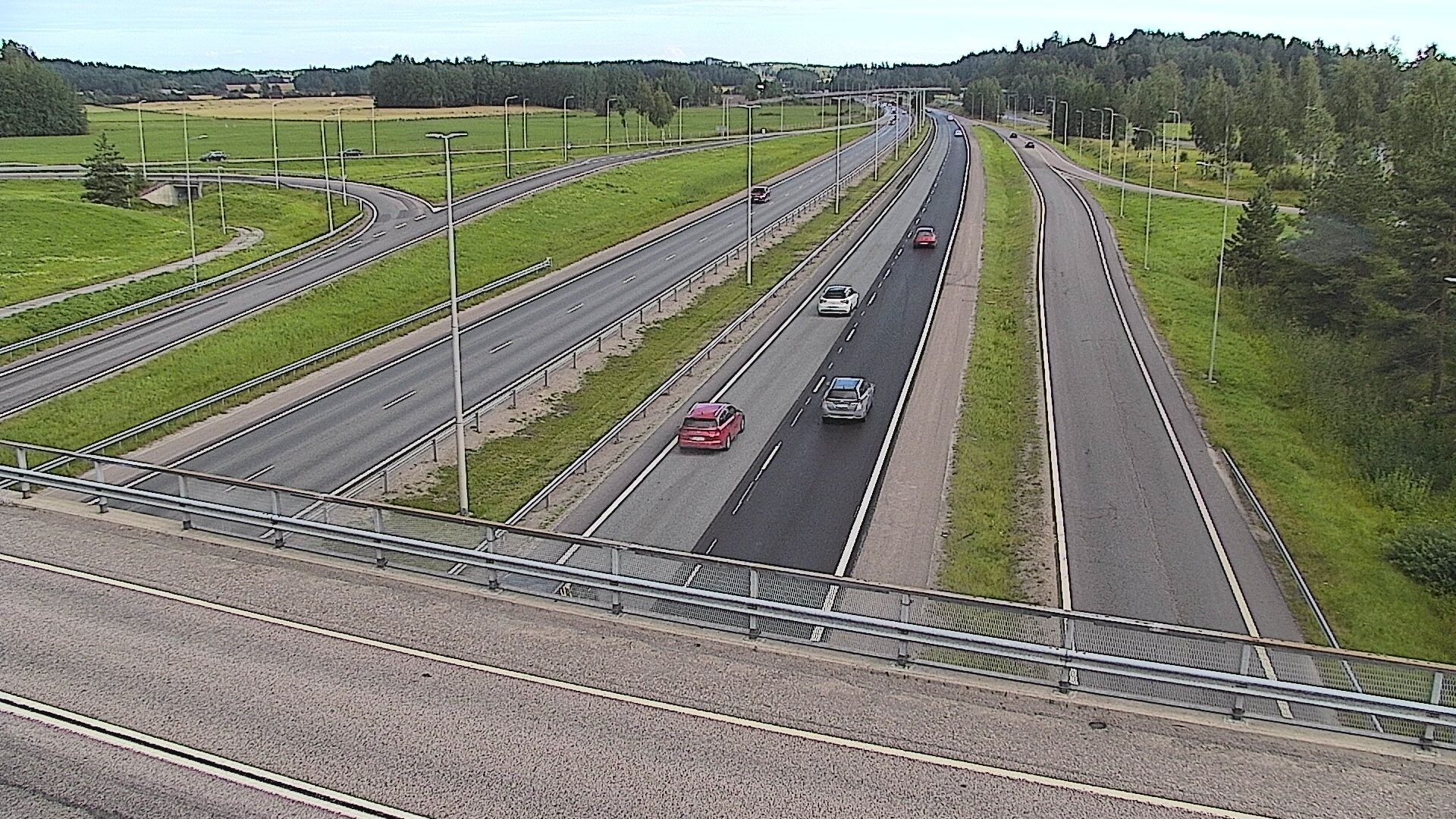 Kelikamerat Kuva Tie 3 Vantaa, Klaukkalan liittymä, Vantaa, Uusimaa