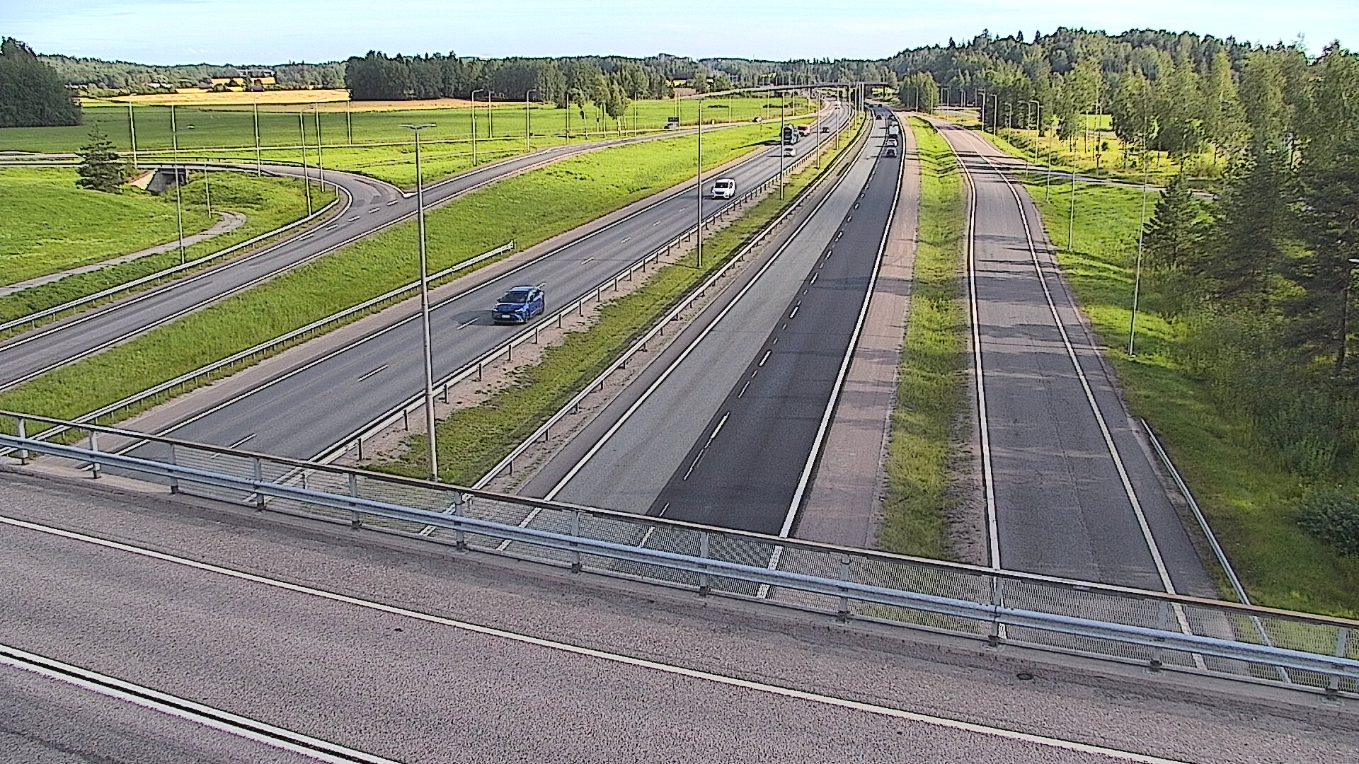 Kelikamerat Kuva Tie 3 Vantaa, Klaukkalan liittymä, Vantaa, Uusimaa