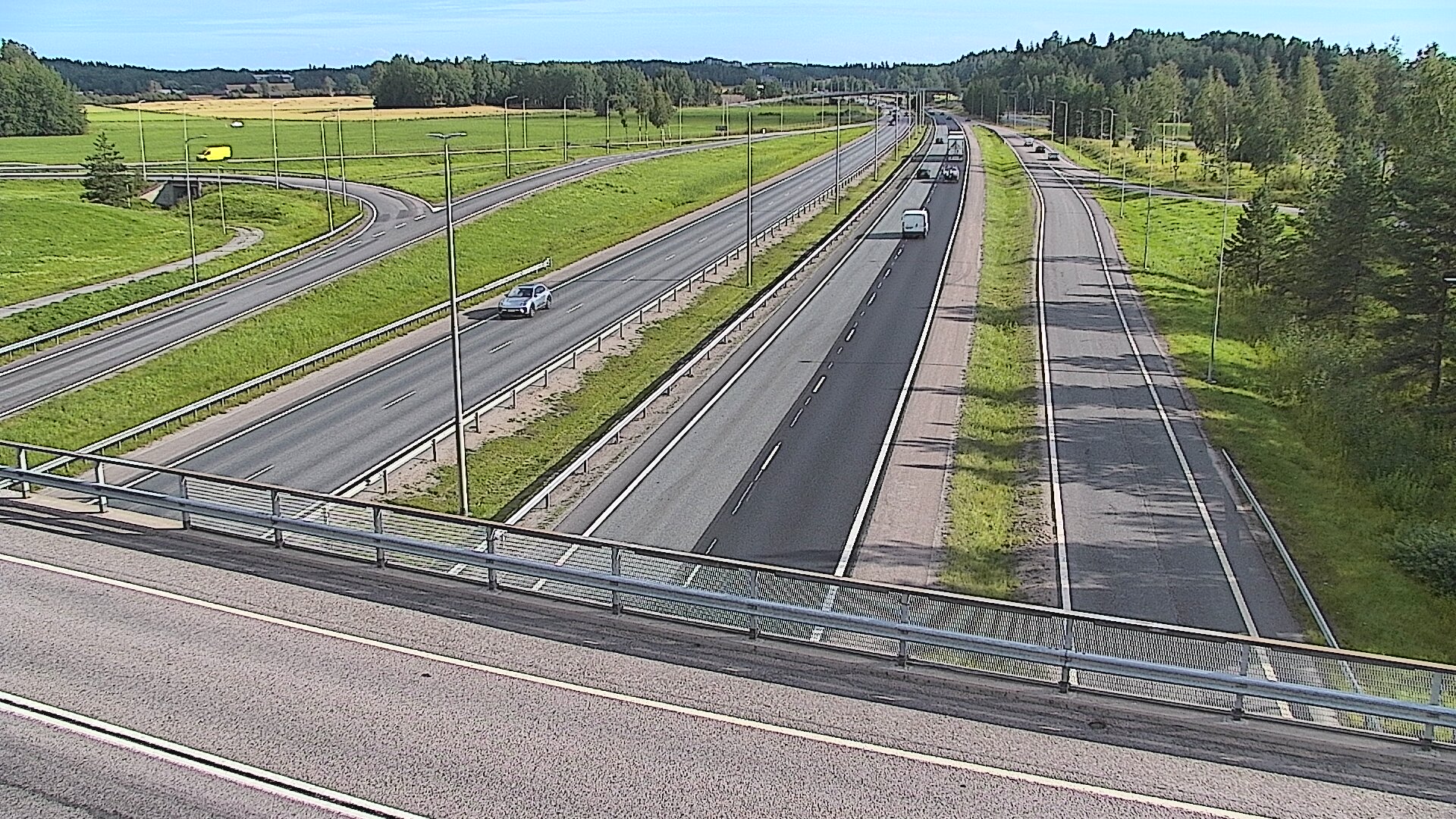 Kelikamerat Kuva Tie 3 Vantaa, Klaukkalan liittymä, Vantaa, Uusimaa