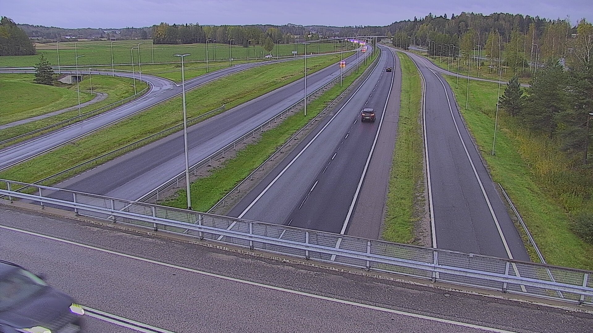Kelikamerat Kuva Tie 3 Vantaa, Klaukkalan liittymä, Vantaa, Uusimaa