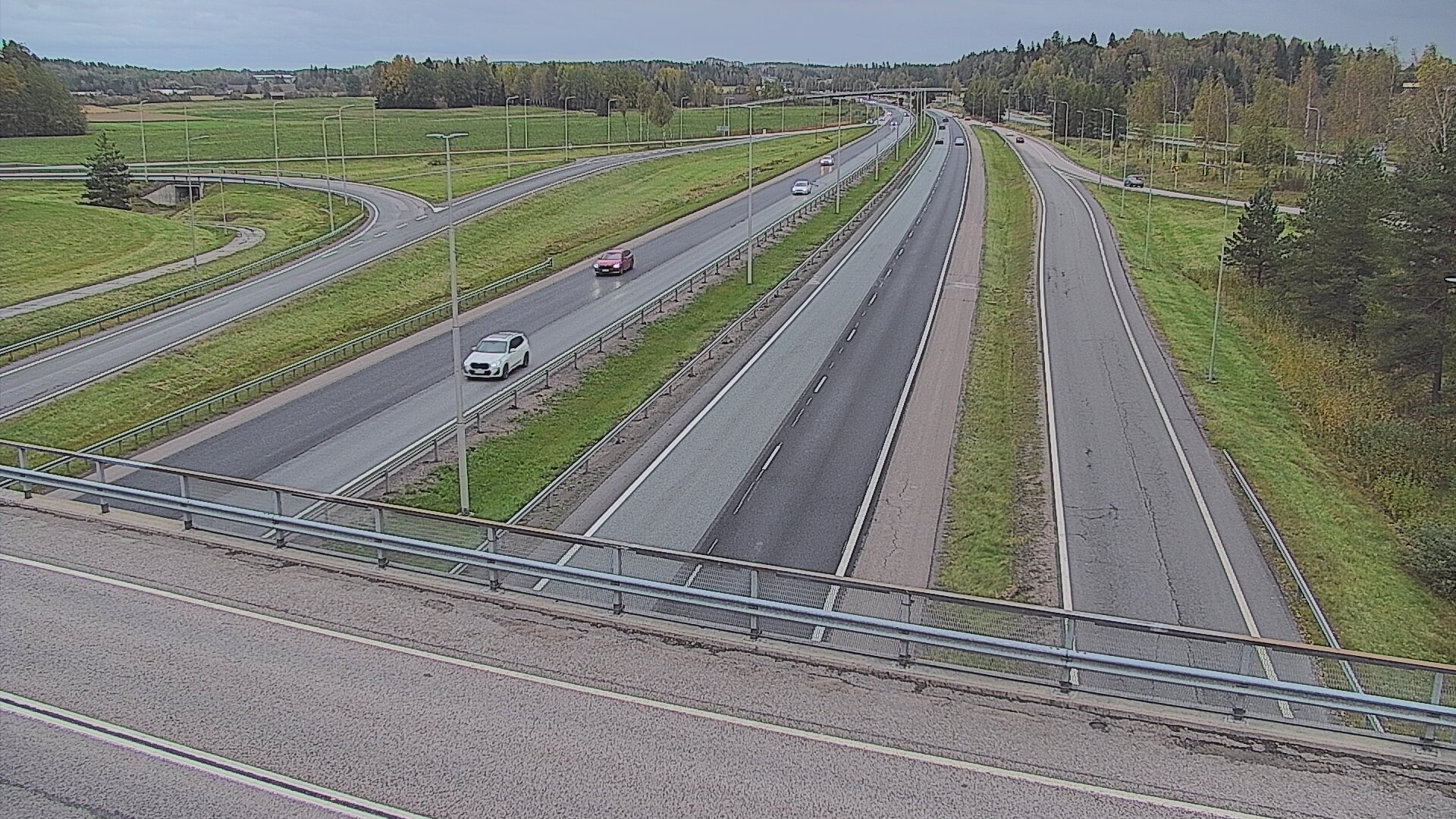 Kelikamerat Kuva Tie 3 Vantaa, Klaukkalan liittymä, Vantaa, Uusimaa
