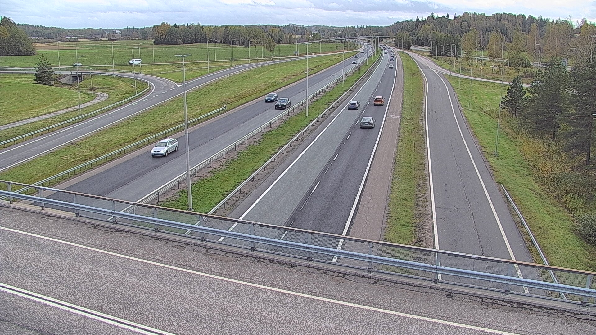 Kelikamerat Kuva Tie 3 Vantaa, Klaukkalan liittymä, Vantaa, Uusimaa