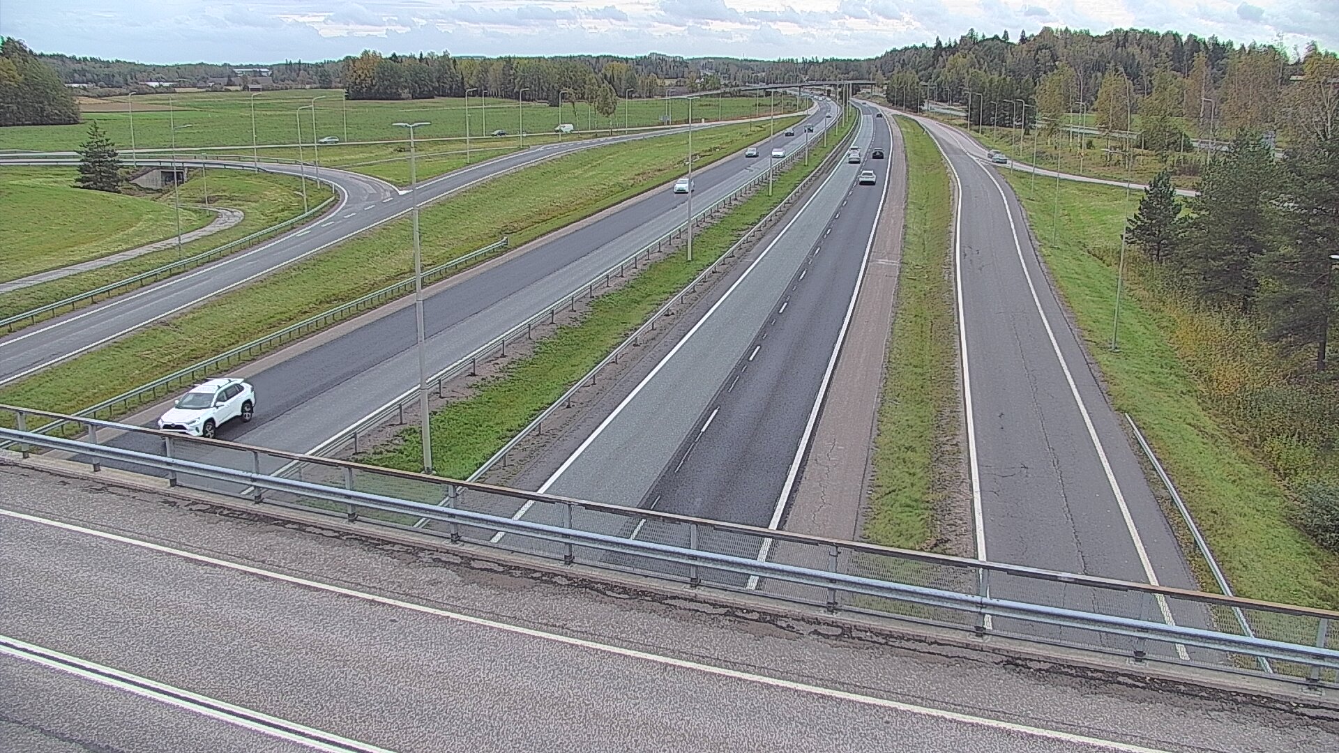 Kelikamerat Kuva Tie 3 Vantaa, Klaukkalan liittymä, Vantaa, Uusimaa