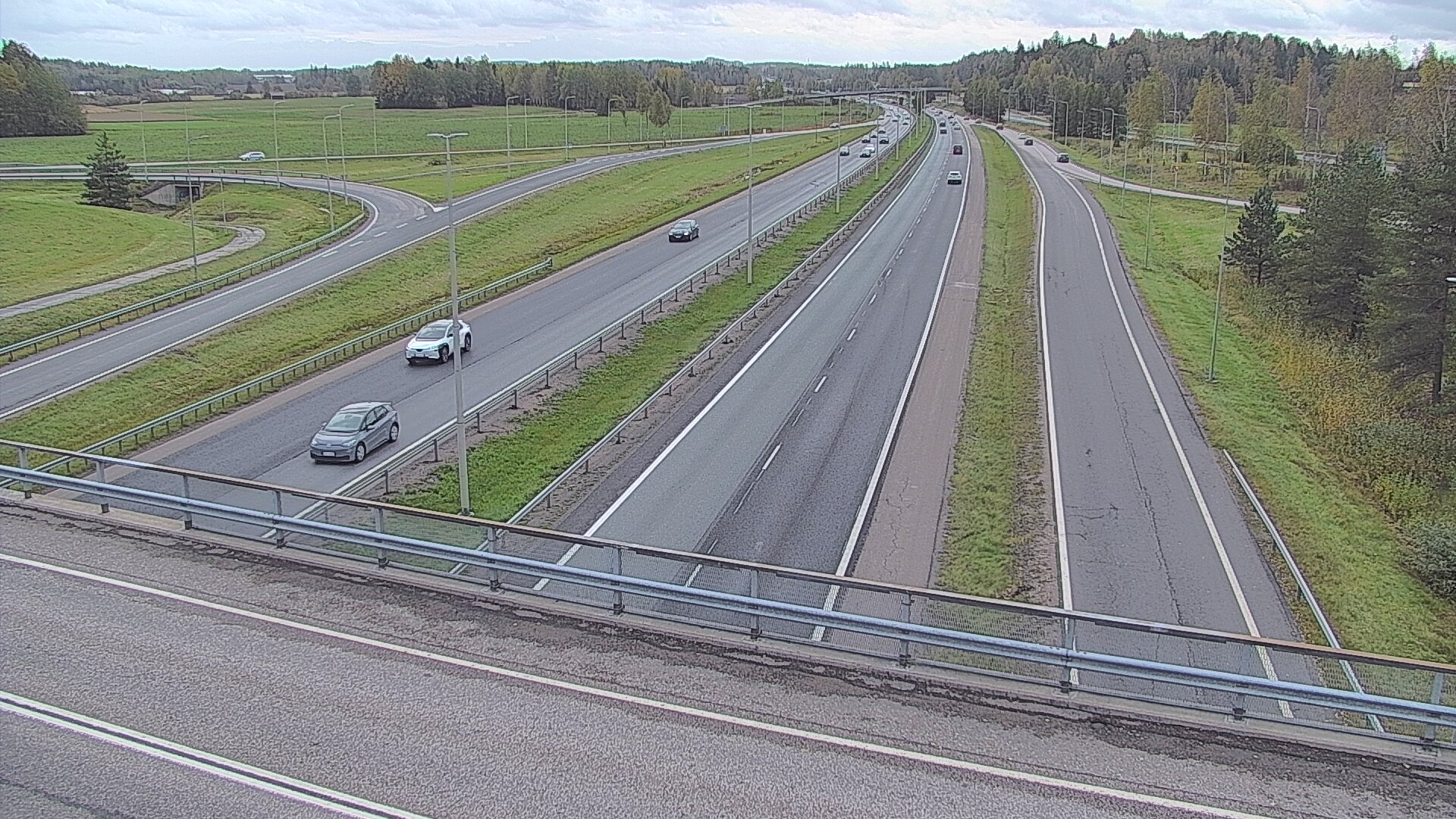 Kelikamerat Kuva Tie 3 Vantaa, Klaukkalan liittymä, Vantaa, Uusimaa
