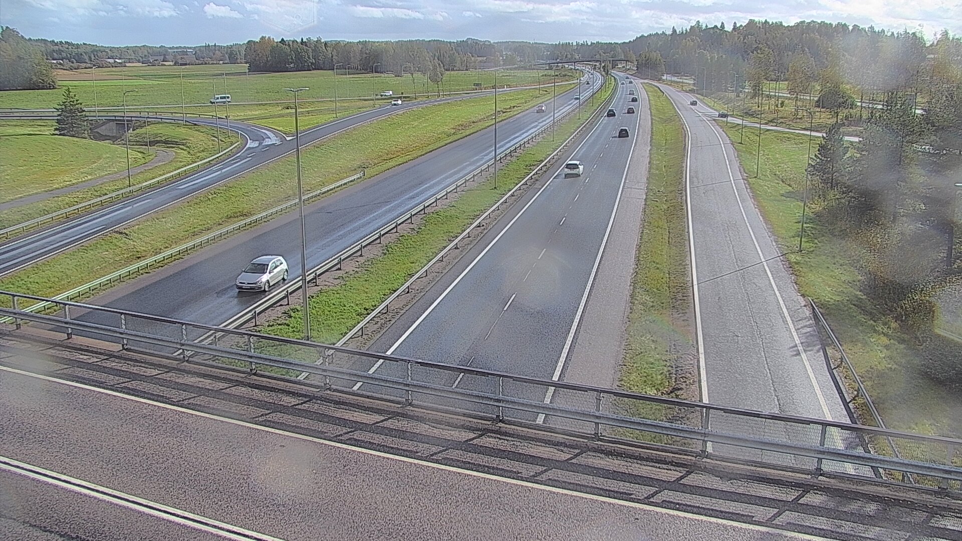 Kelikamerat Kuva Tie 3 Vantaa, Klaukkalan liittymä, Vantaa, Uusimaa