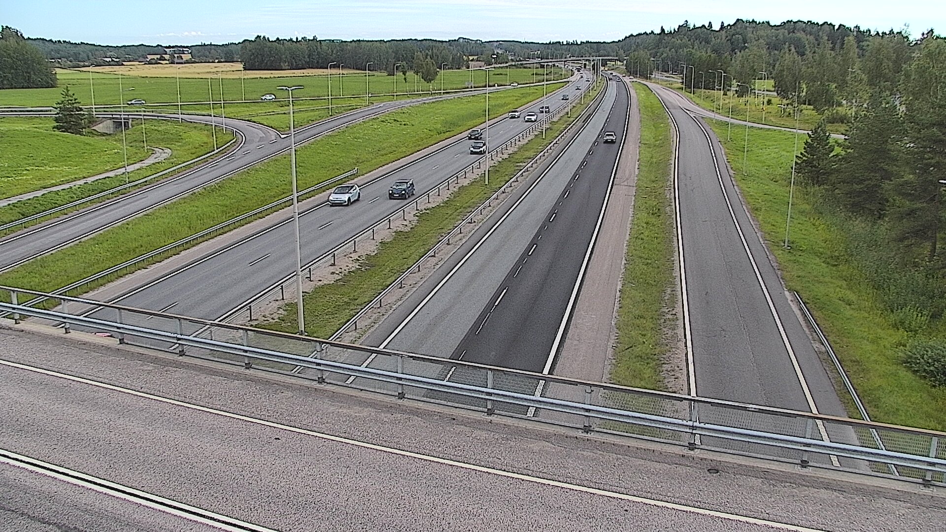 Kelikamerat Kuva Tie 3 Vantaa, Klaukkalan liittymä, Vantaa, Uusimaa
