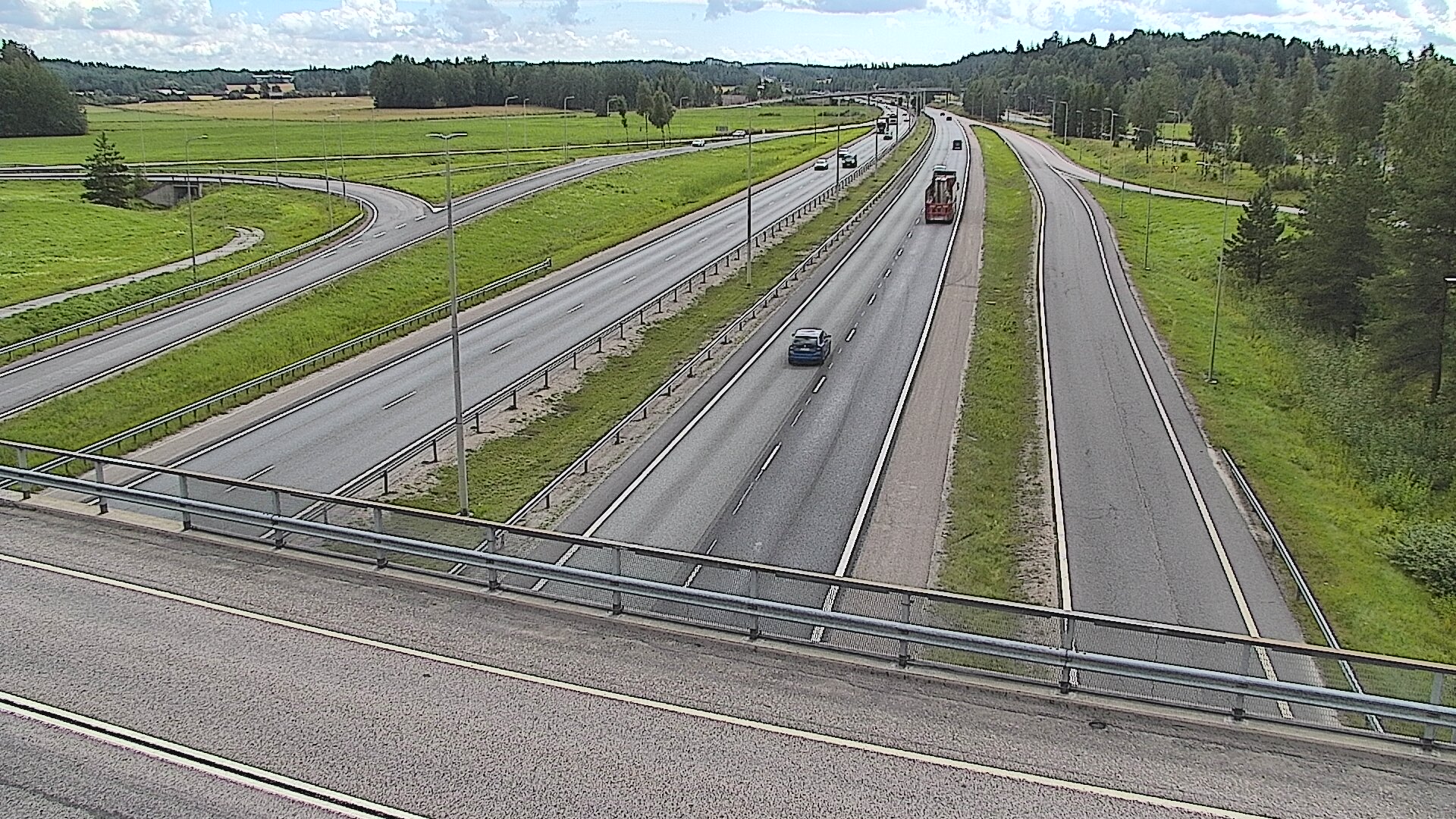 Kelikamerat Kuva Tie 3 Vantaa, Klaukkalan liittymä, Vantaa, Uusimaa
