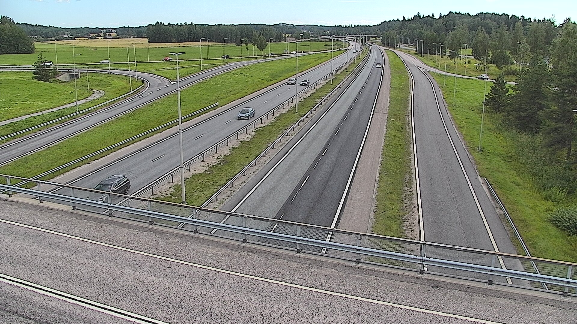 Kelikamerat Kuva Tie 3 Vantaa, Klaukkalan liittymä, Vantaa, Uusimaa