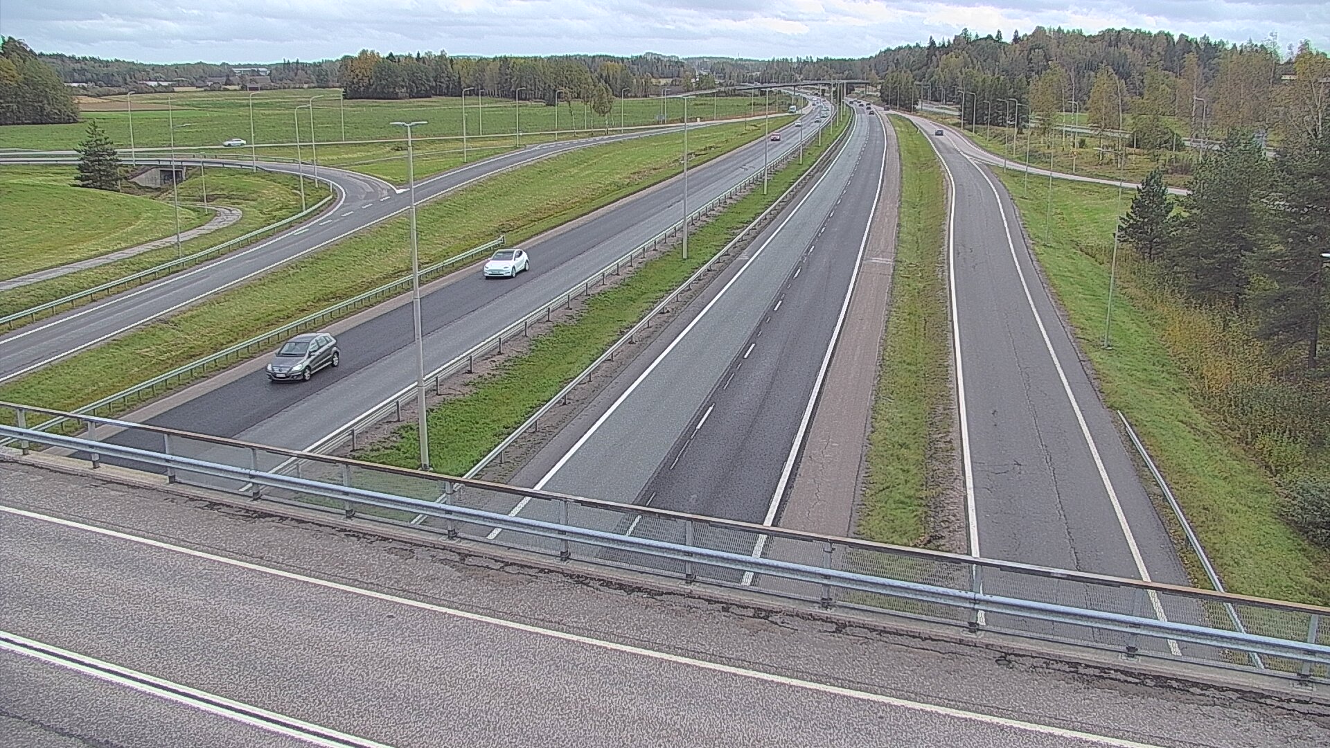 Kelikamerat Kuva Tie 3 Vantaa, Klaukkalan liittymä, Vantaa, Uusimaa