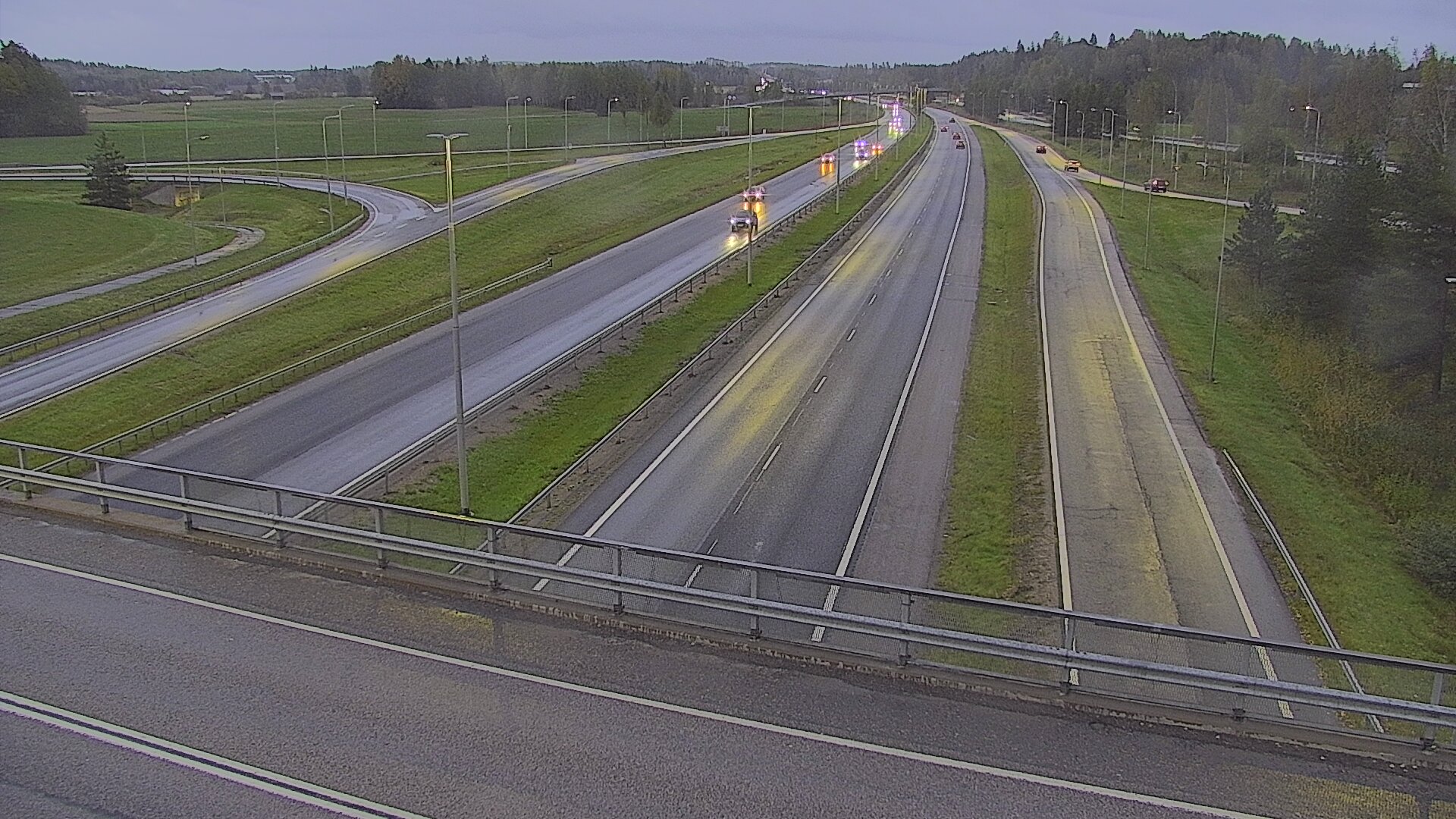 Kelikamerat Kuva Tie 3 Vantaa, Klaukkalan liittymä, Vantaa, Uusimaa