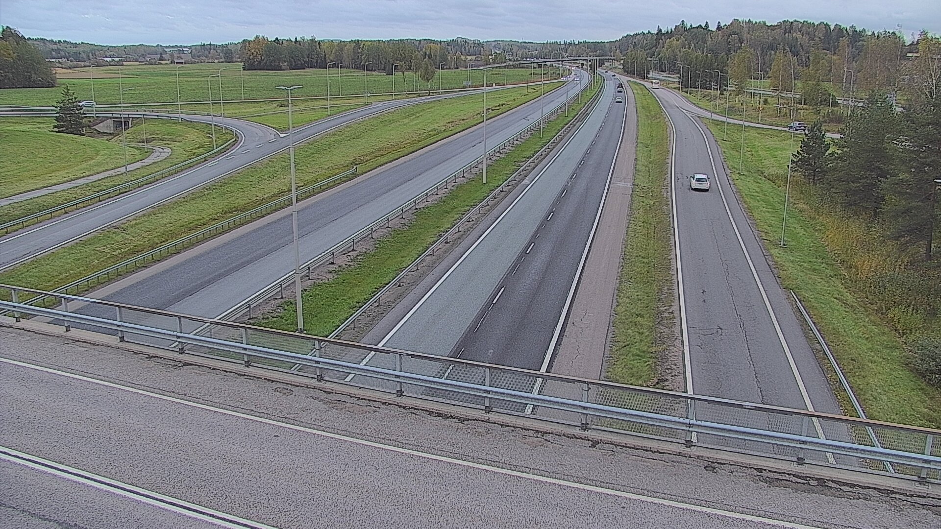 Kelikamerat Kuva Tie 3 Vantaa, Klaukkalan liittymä, Vantaa, Uusimaa