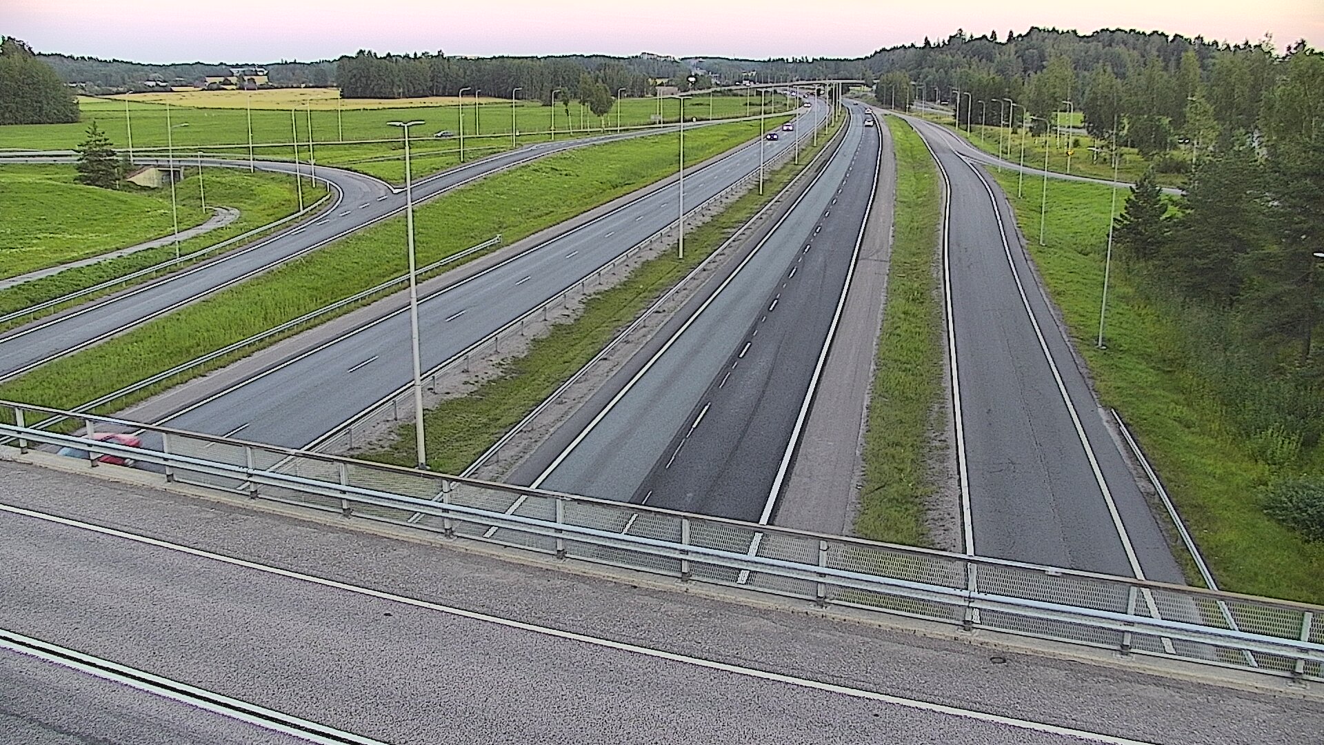 Kelikamerat Kuva Tie 3 Vantaa, Klaukkalan liittymä, Vantaa, Uusimaa