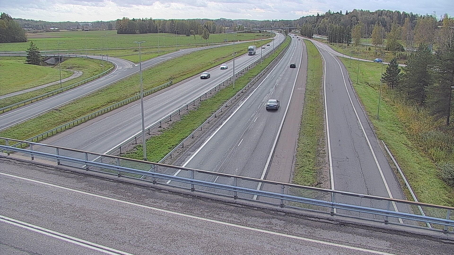 Kelikamerat Kuva Tie 3 Vantaa, Klaukkalan liittymä, Vantaa, Uusimaa