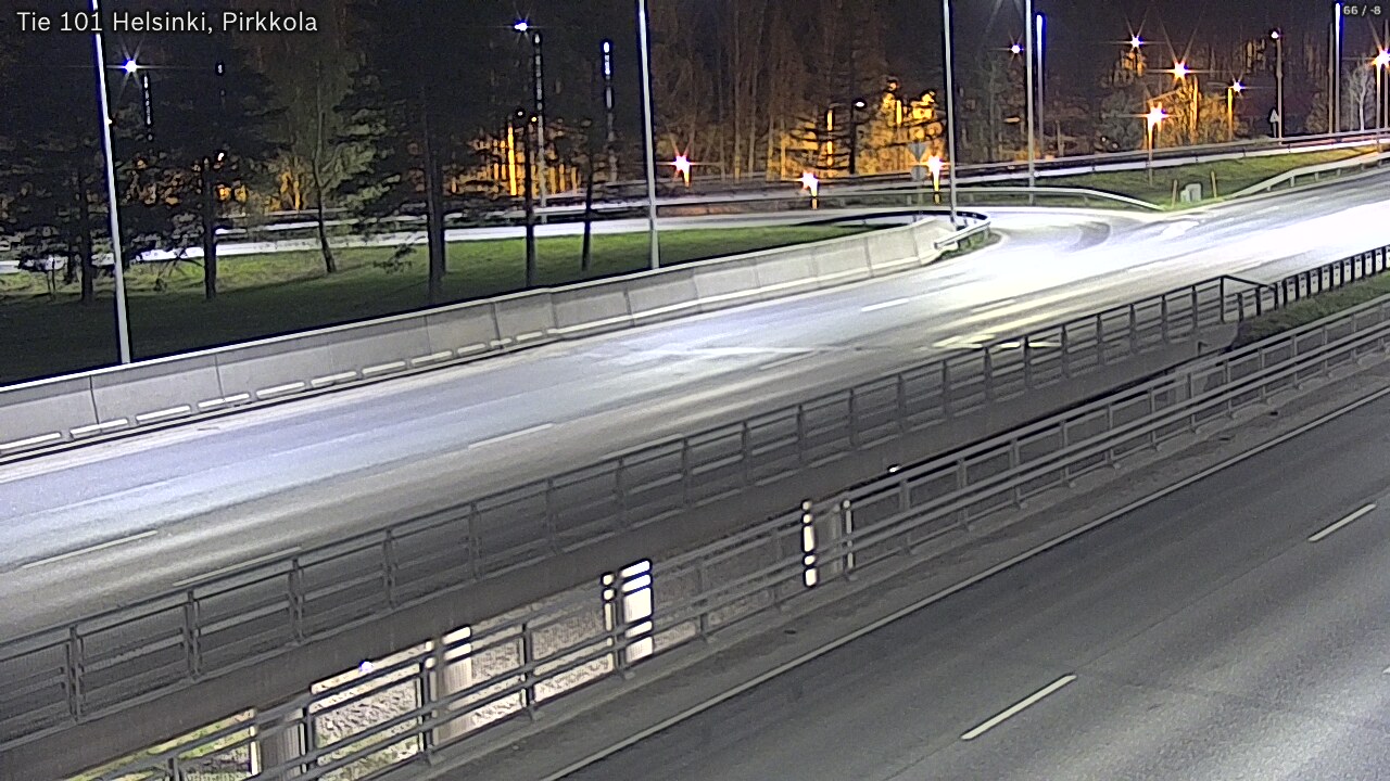Weather Camera Image Road 101 Helsinki Pirkkola, Helsinki, Uusimaa