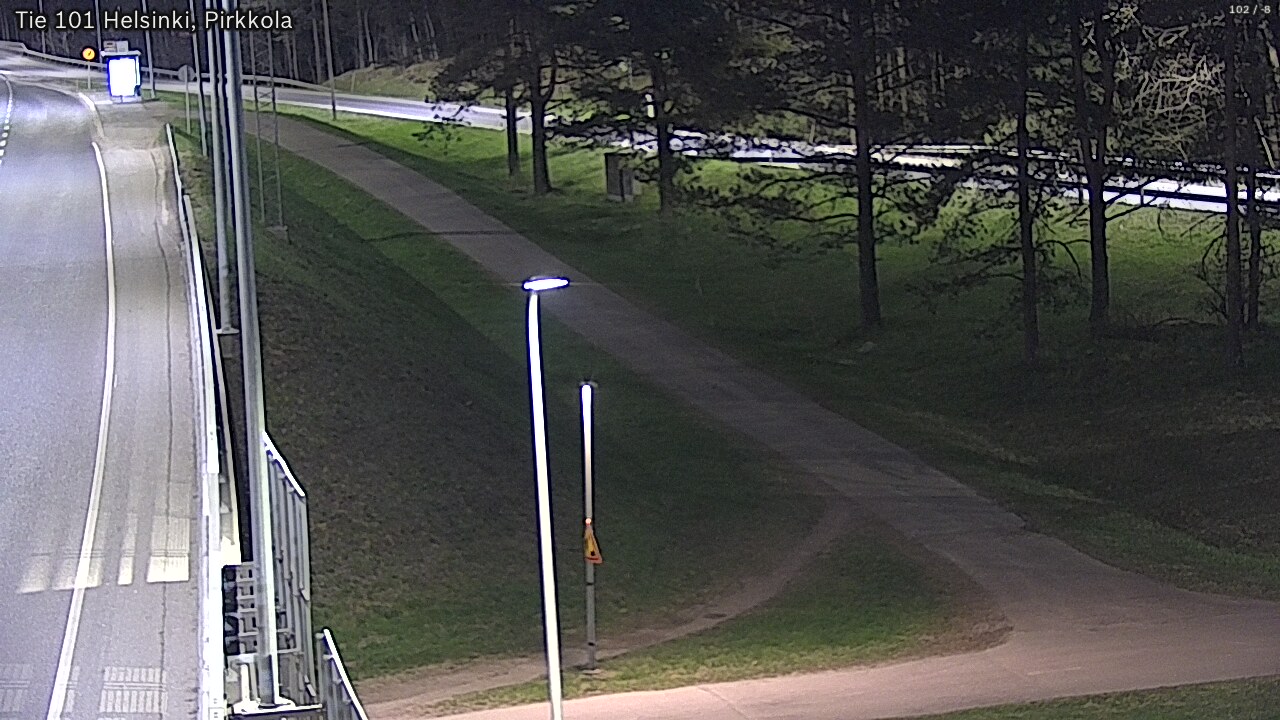 Weather Camera Image Väg 101 Helsingfors Britas, Helsinki, Uusimaa