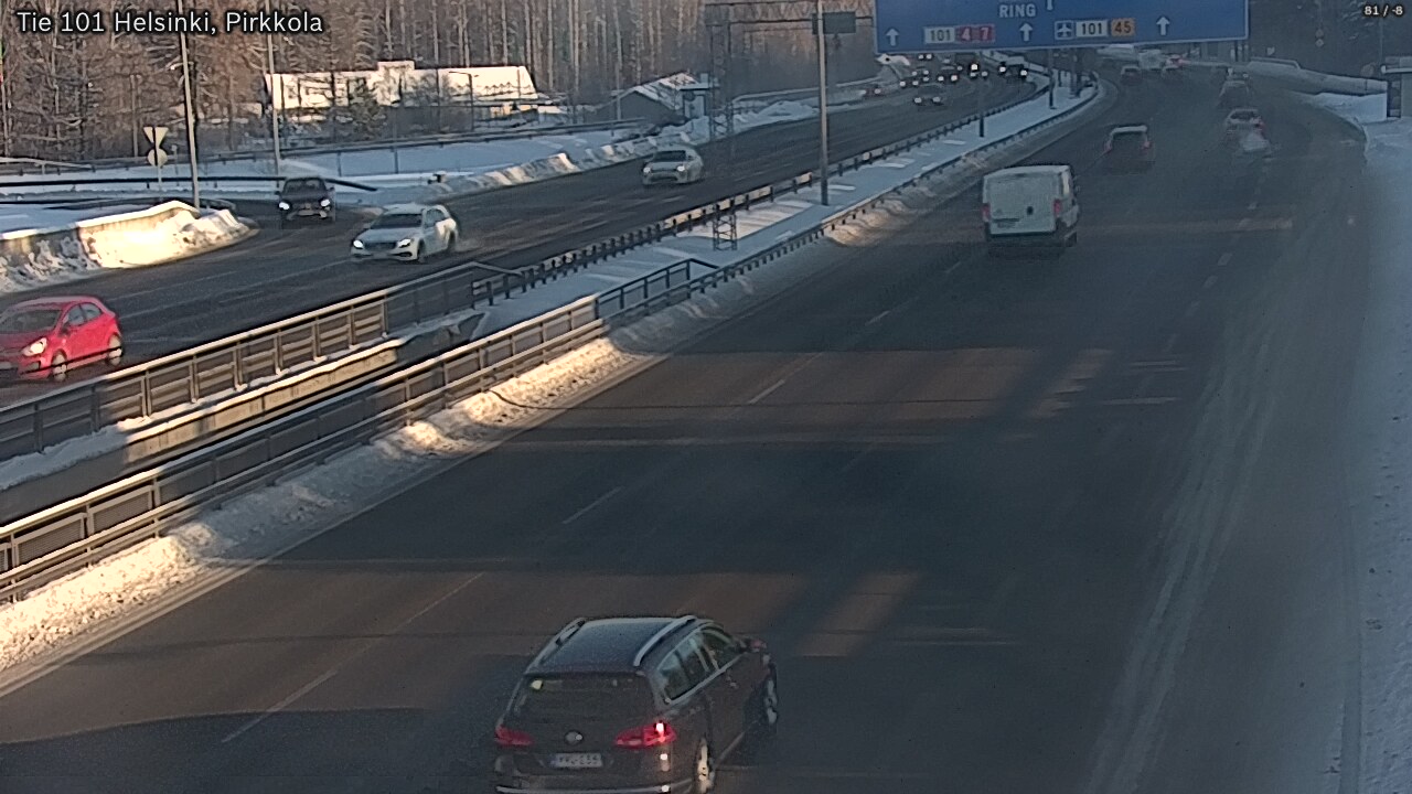 Kelikamerat Kuva Tie 101 Helsinki Pirkkola, Helsinki, Uusimaa