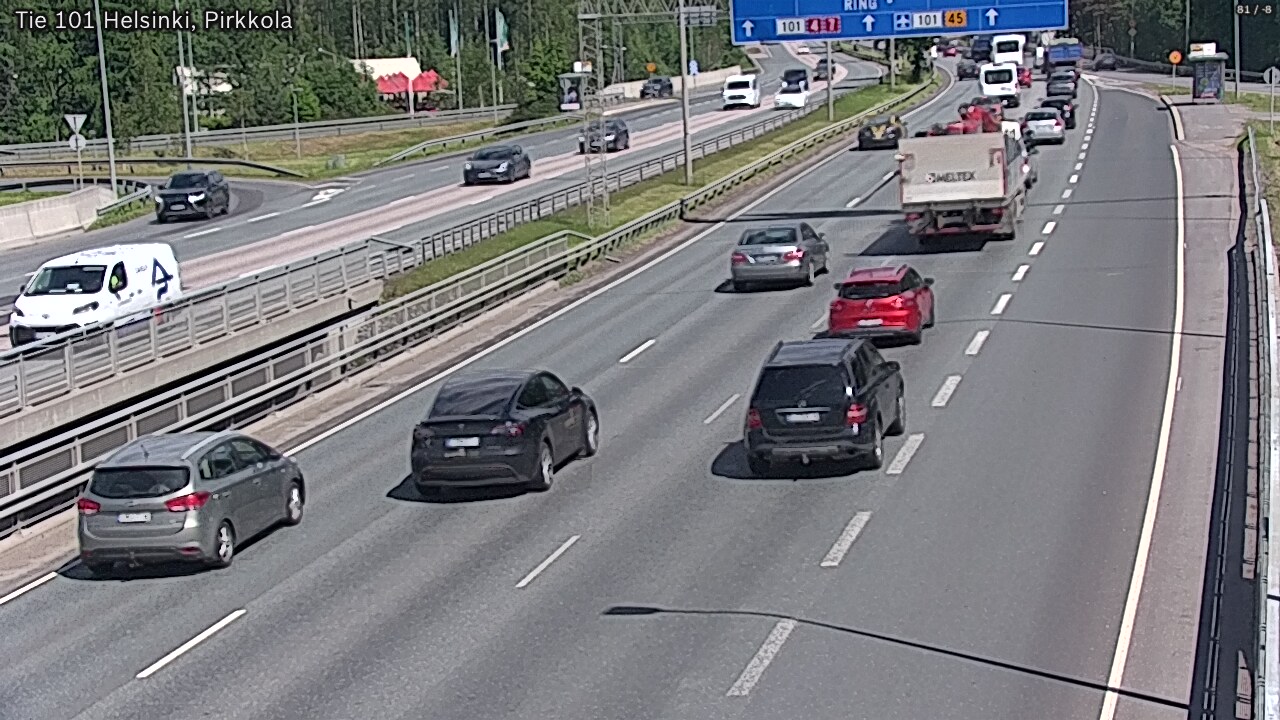Kelikamerat Kuva Tie 101 Helsinki Pirkkola, Helsinki, Uusimaa