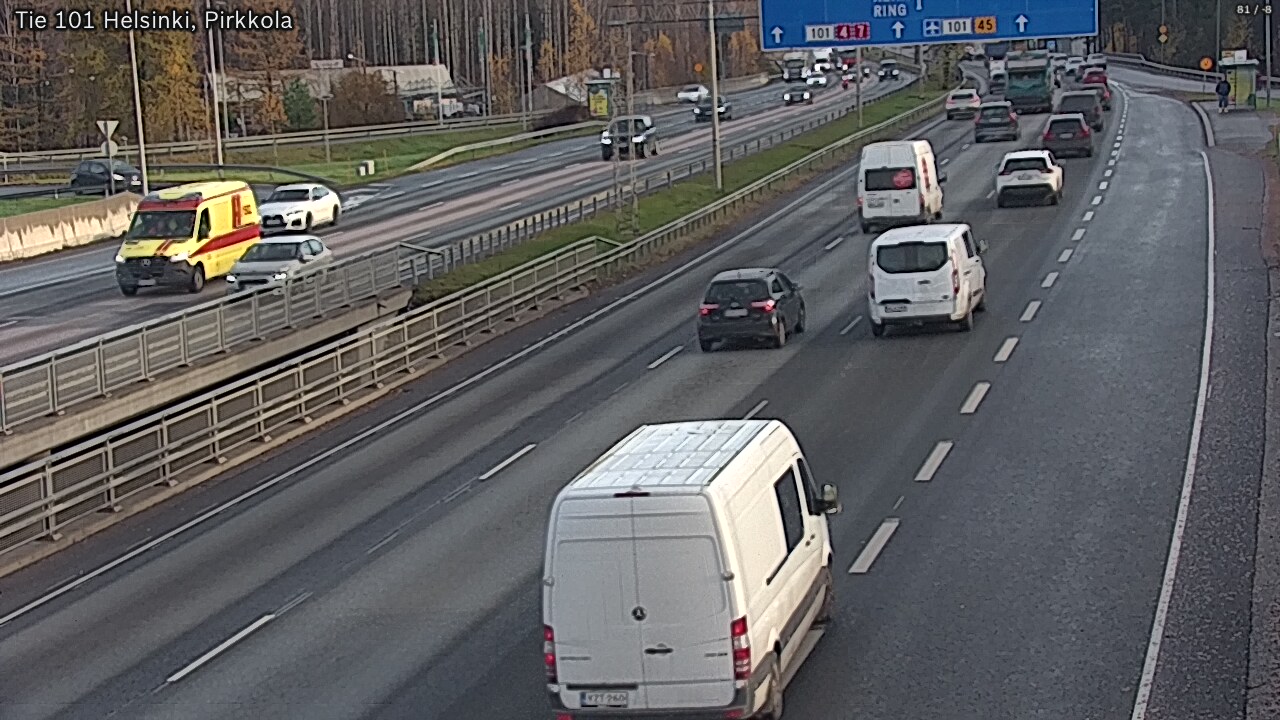 Kelikamerat Kuva Tie 101 Helsinki Pirkkola, Helsinki, Uusimaa