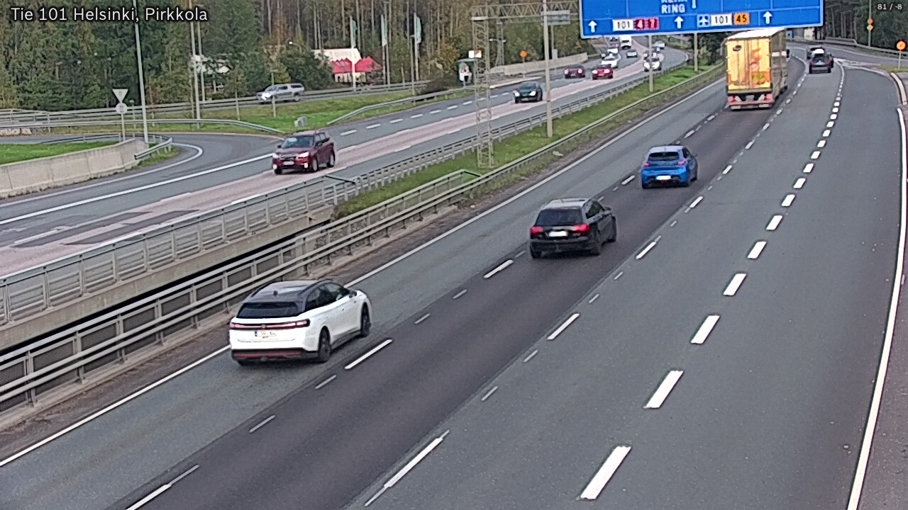 Kelikamerat Kuva Tie 101 Helsinki Pirkkola, Helsinki, Uusimaa