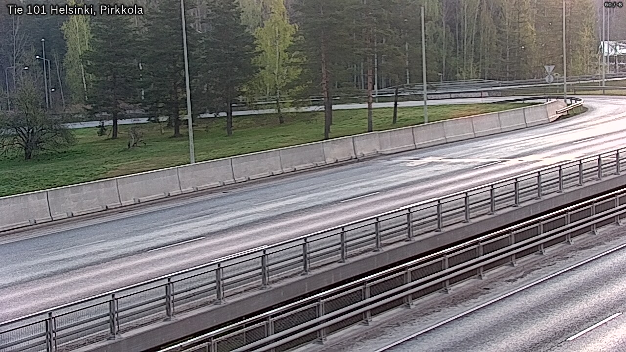 Weather Camera Image Road 101 Helsinki Pirkkola, Helsinki, Uusimaa