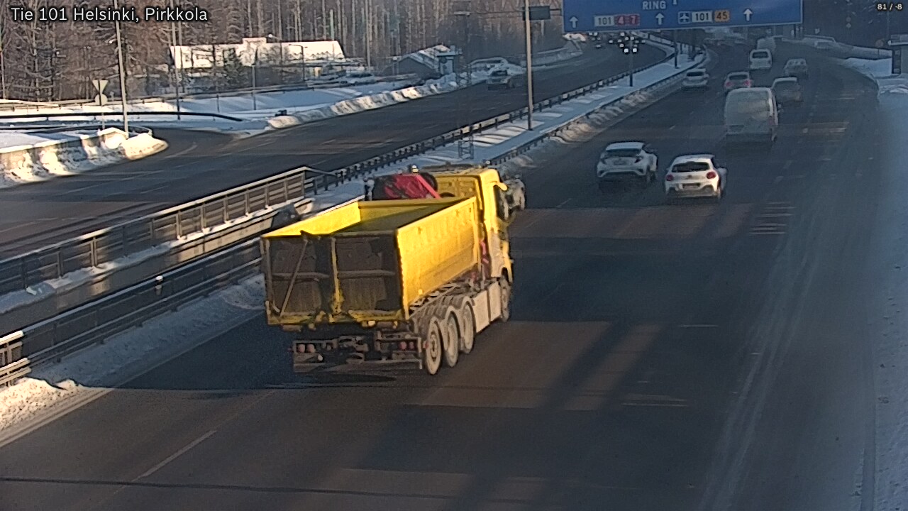 Kelikamerat Kuva Tie 101 Helsinki Pirkkola, Helsinki, Uusimaa