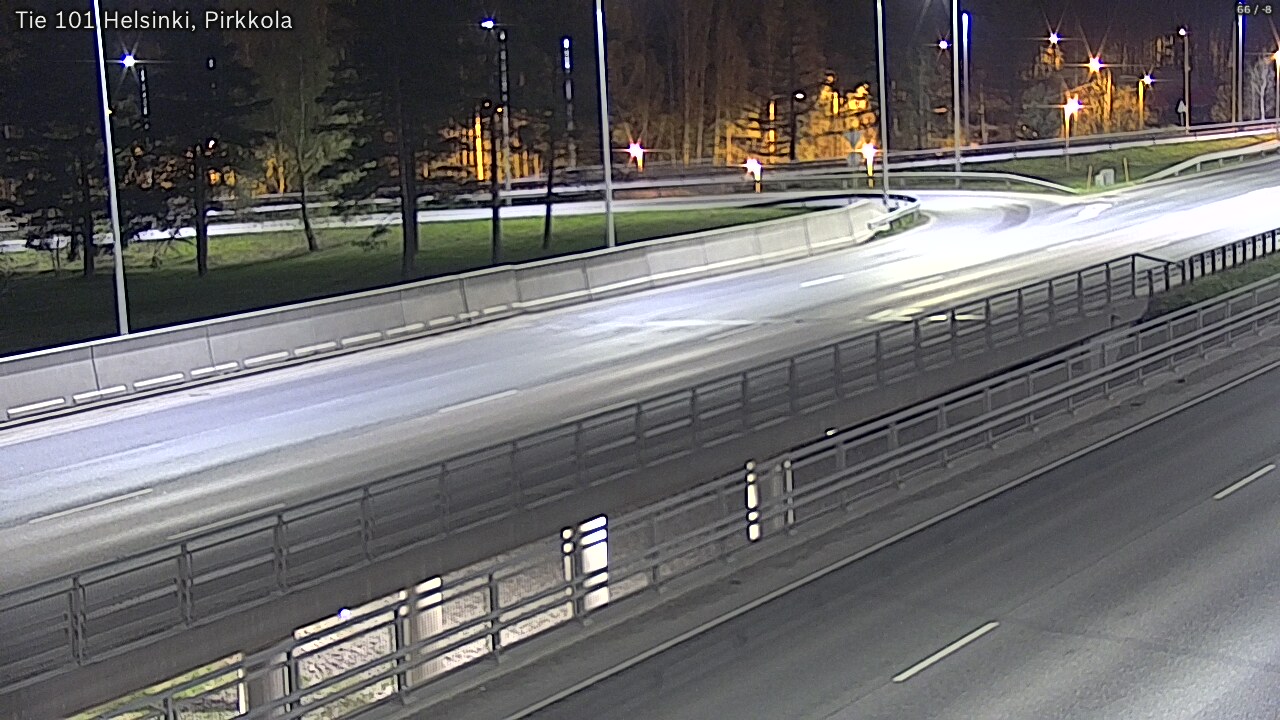 Weather Camera Image Road 101 Helsinki Pirkkola, Helsinki, Uusimaa