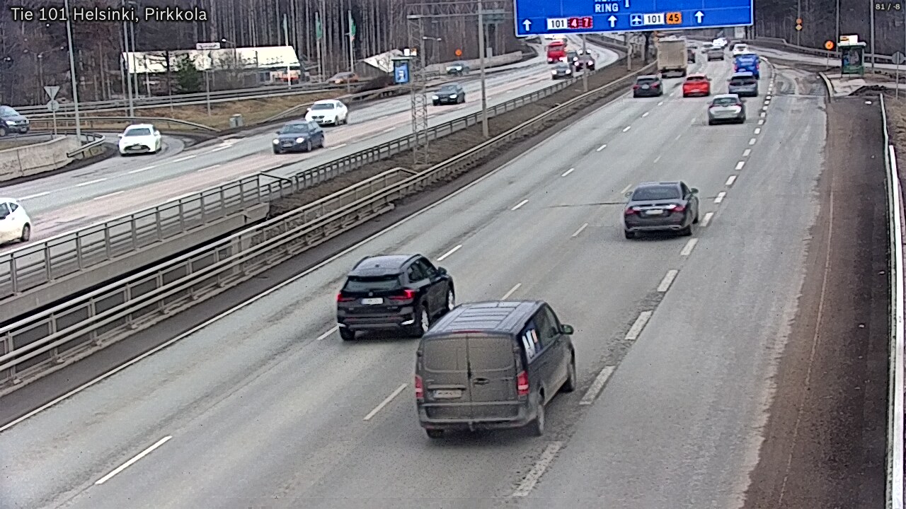 Kelikamerat Kuva Tie 101 Helsinki Pirkkola, Helsinki, Uusimaa