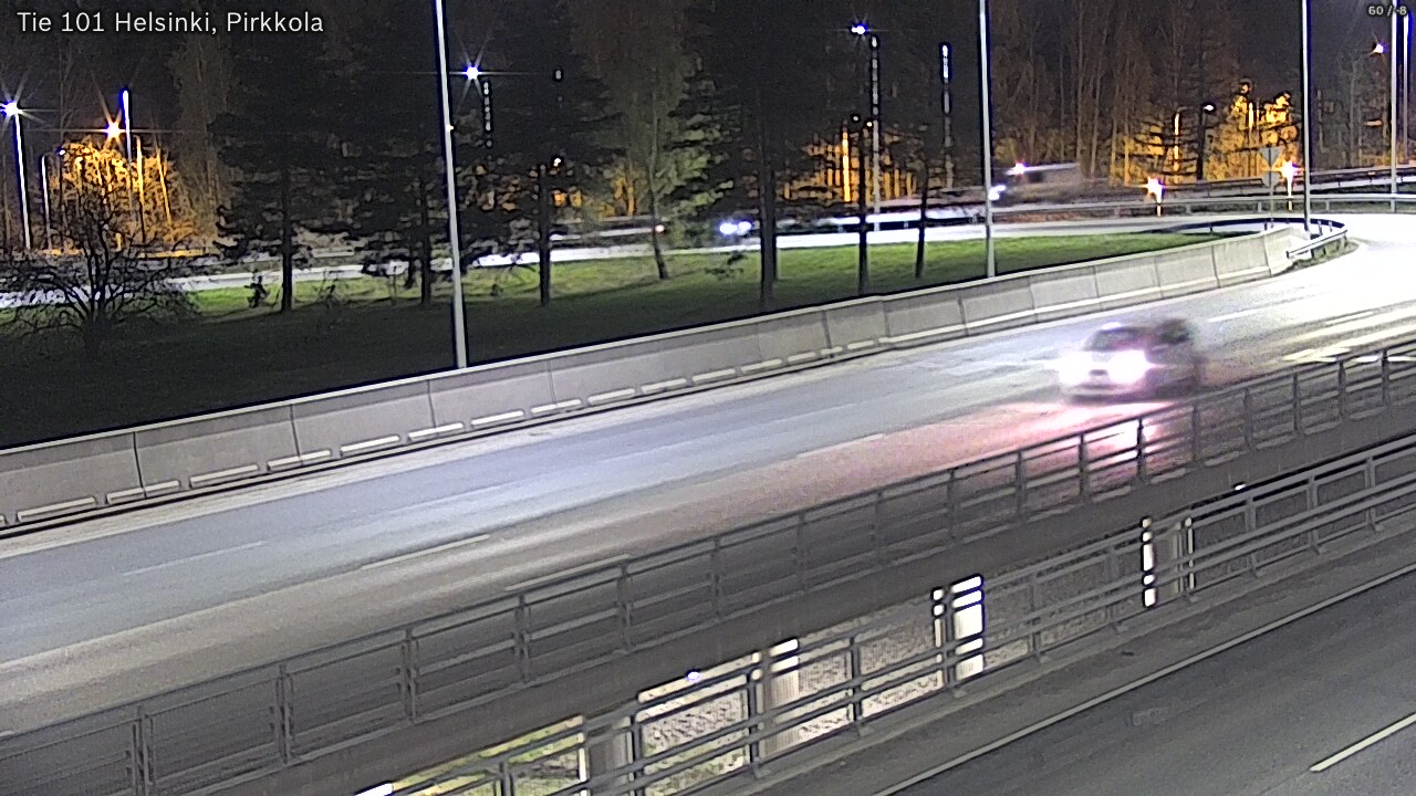 Weather Camera Image Road 101 Helsinki Pirkkola, Helsinki, Uusimaa
