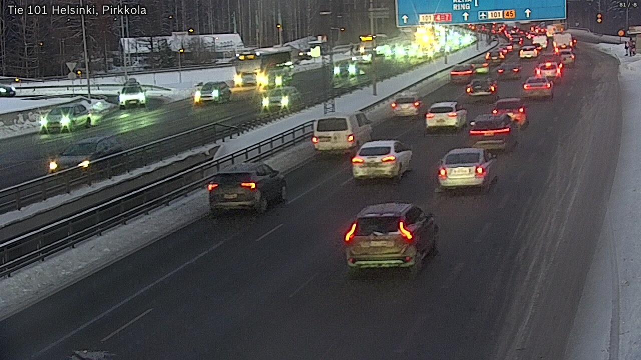 Kelikamerat Kuva Tie 101 Helsinki Pirkkola, Helsinki, Uusimaa