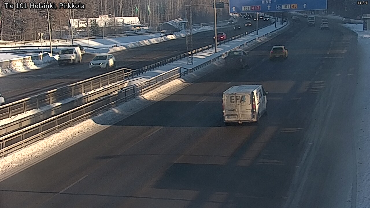 Kelikamerat Kuva Tie 101 Helsinki Pirkkola, Helsinki, Uusimaa