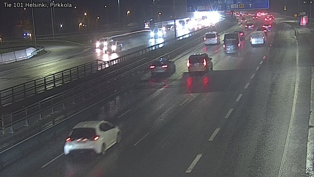 Weather Camera Image Väg 101 Helsingfors Britas, Helsinki, Uusimaa