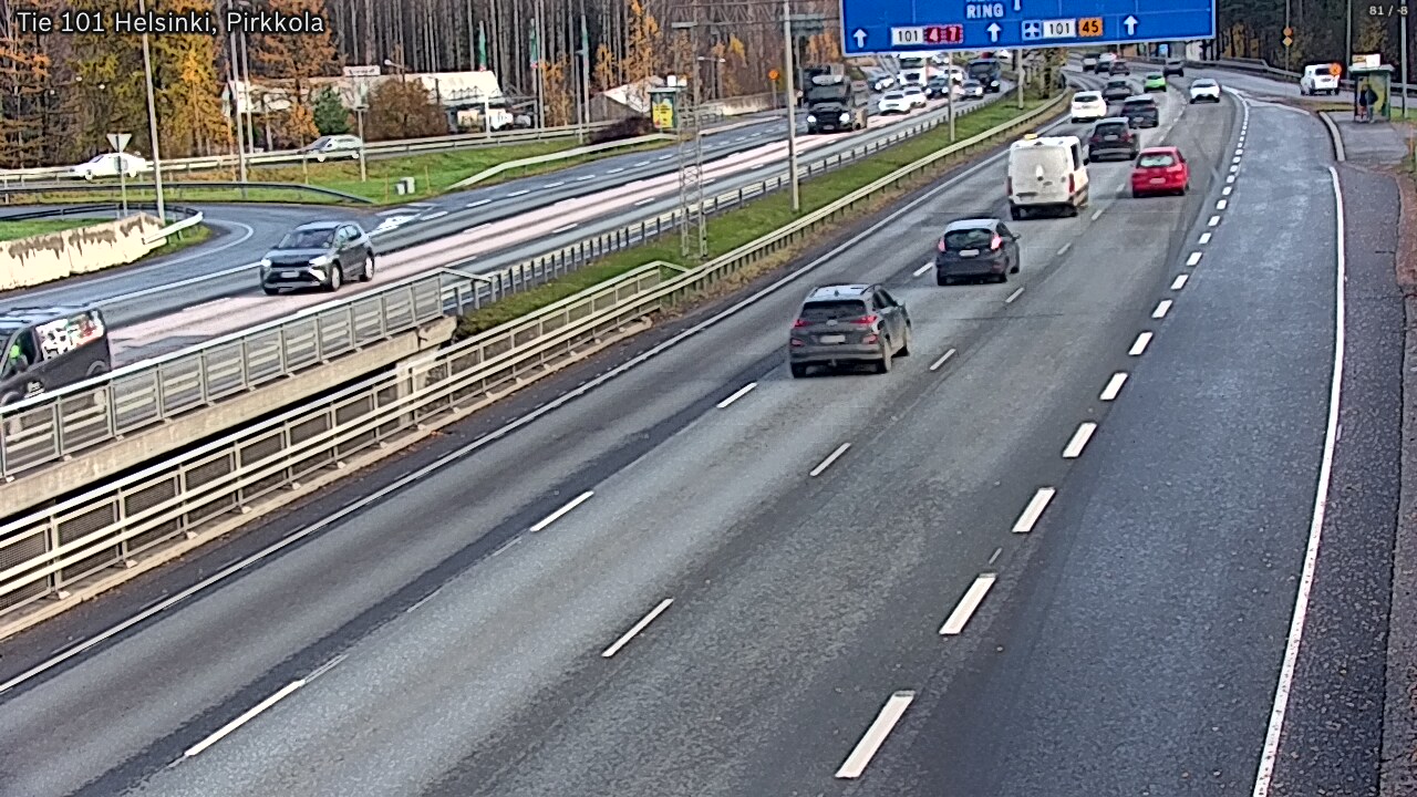 Kelikamerat Kuva Tie 101 Helsinki Pirkkola, Helsinki, Uusimaa