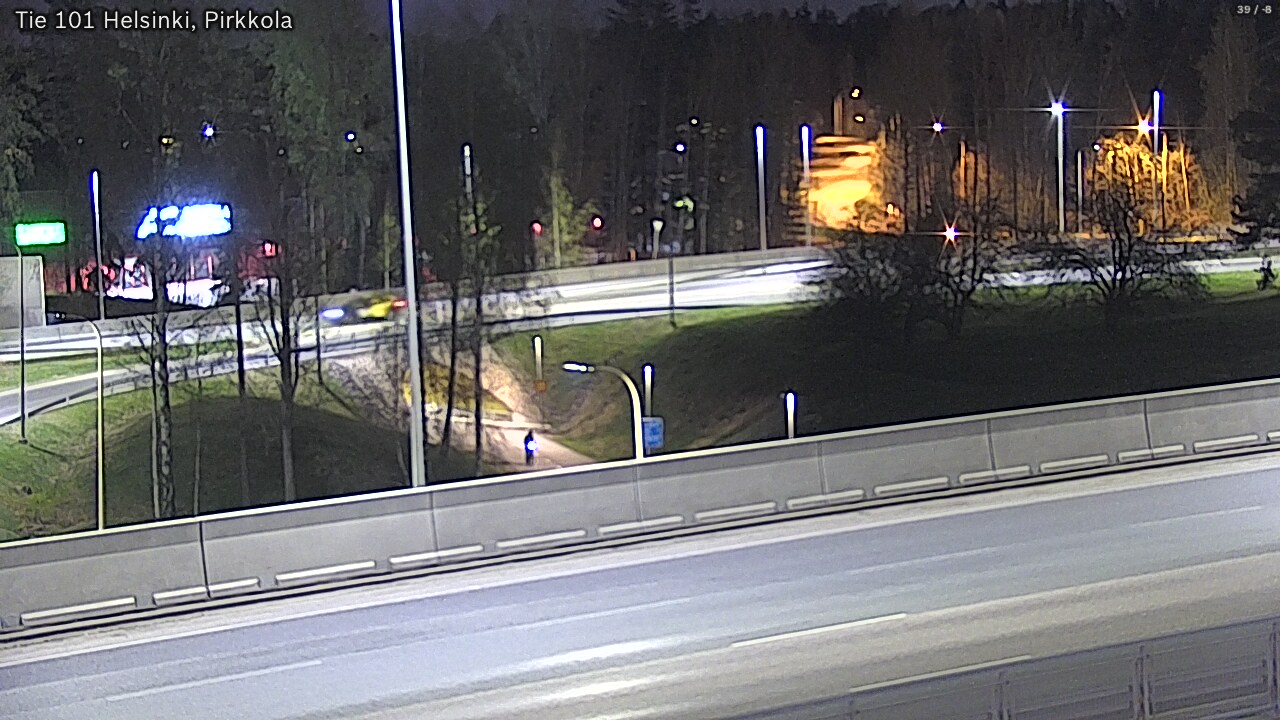 Weather Camera Image Road 101 Helsinki Pirkkola, Helsinki, Uusimaa