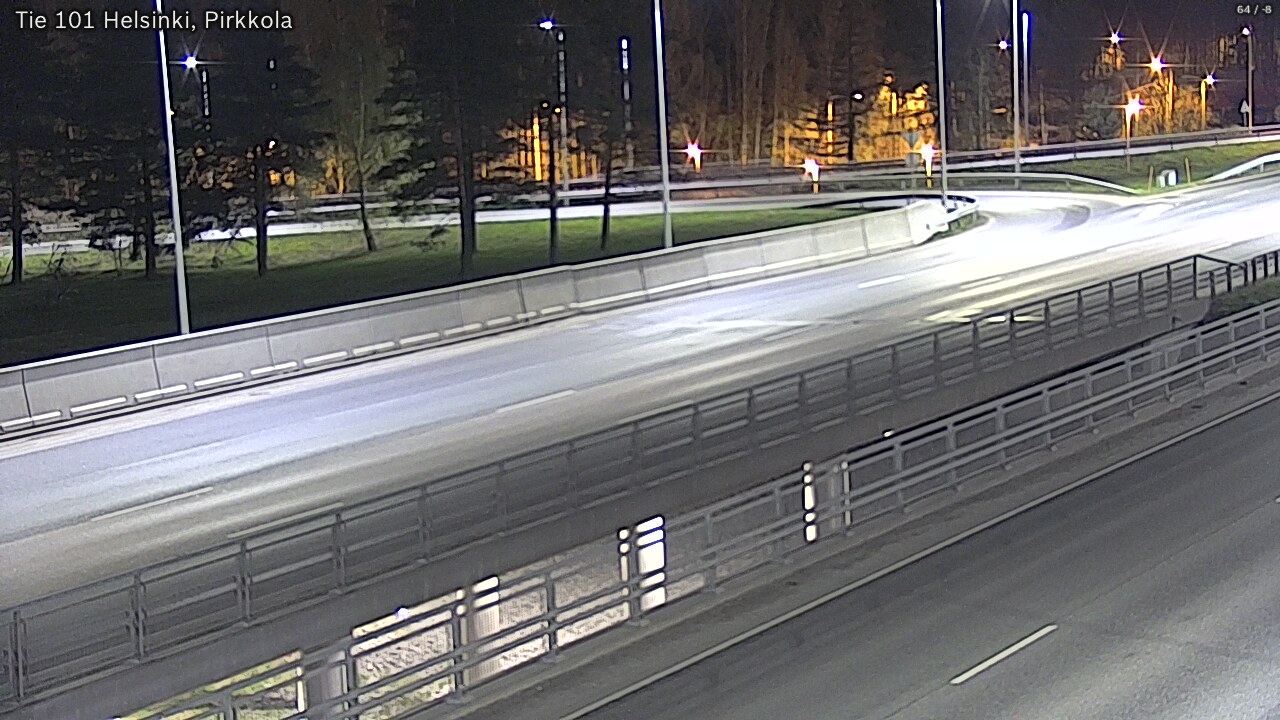 Weather Camera Image Road 101 Helsinki Pirkkola, Helsinki, Uusimaa