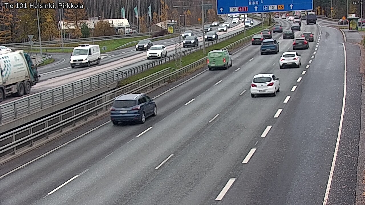 Kelikamerat Kuva Tie 101 Helsinki Pirkkola, Helsinki, Uusimaa