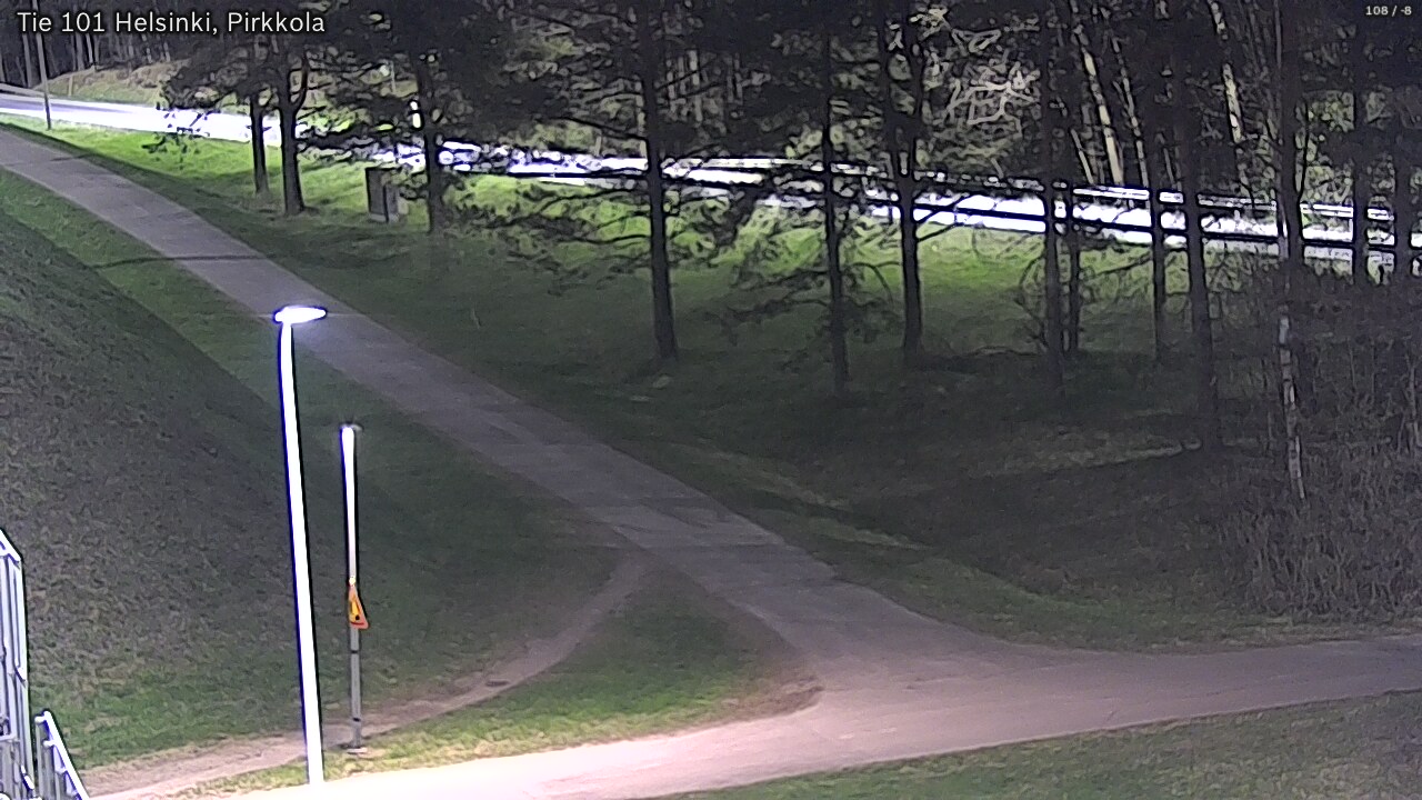 Weather Camera Image Väg 101 Helsingfors Britas, Helsinki, Uusimaa