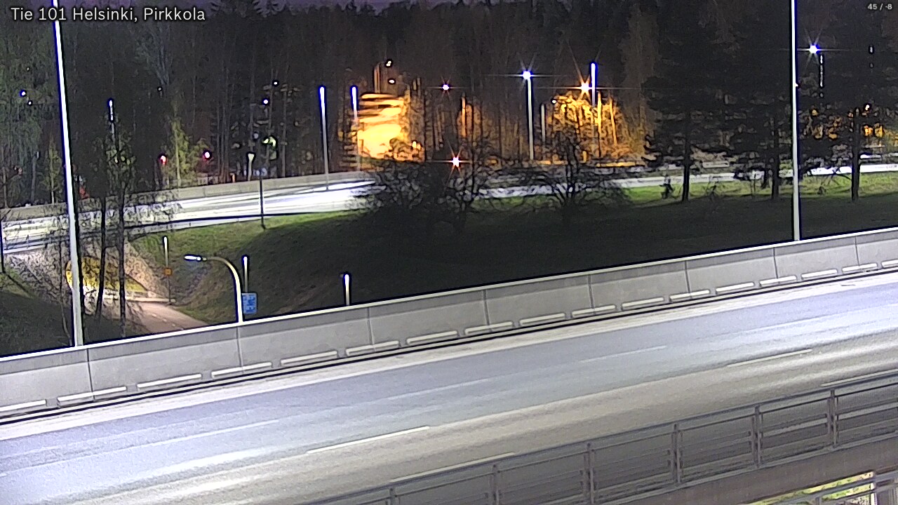 Weather Camera Image Road 101 Helsinki Pirkkola, Helsinki, Uusimaa