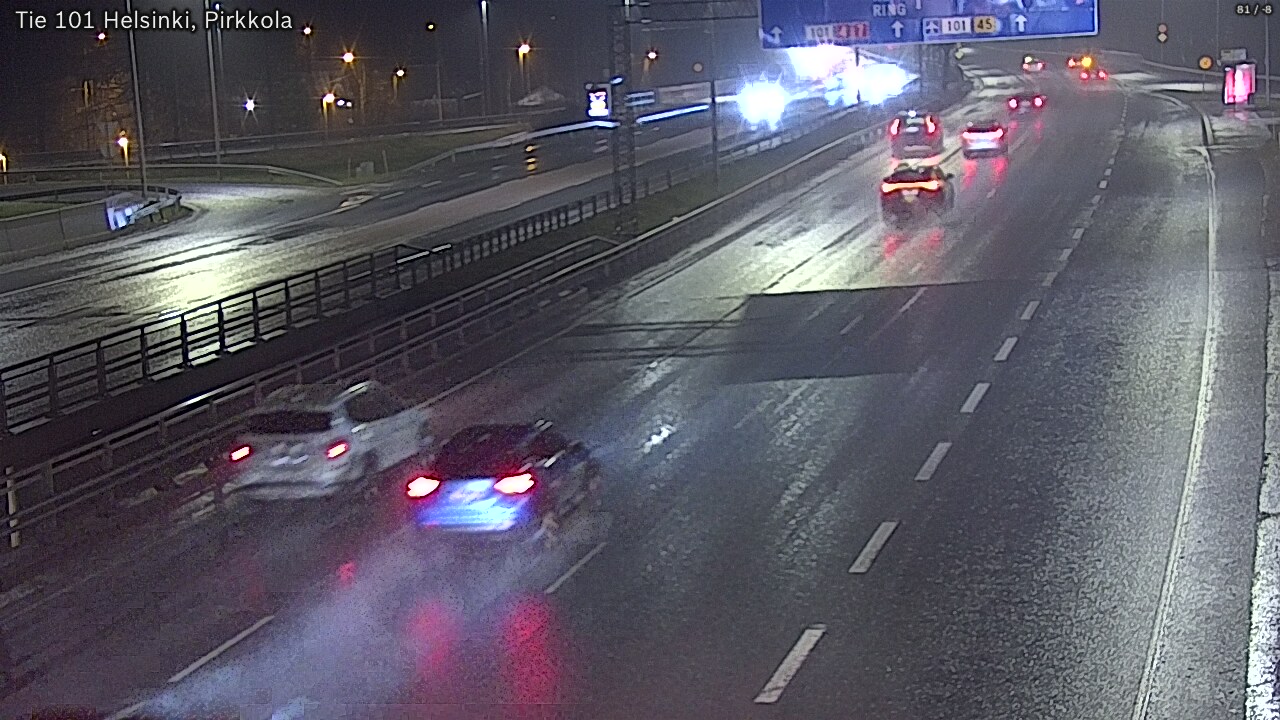 Weather Camera Image Väg 101 Helsingfors Britas, Helsinki, Uusimaa