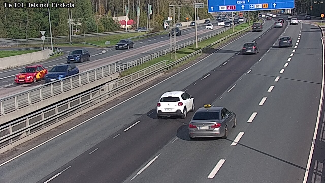 Kelikamerat Kuva Tie 101 Helsinki Pirkkola, Helsinki, Uusimaa