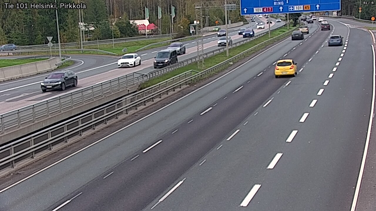 Kelikamerat Kuva Tie 101 Helsinki Pirkkola, Helsinki, Uusimaa