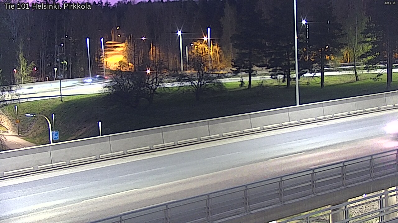 Weather Camera Image Väg 101 Helsingfors Britas, Helsinki, Uusimaa