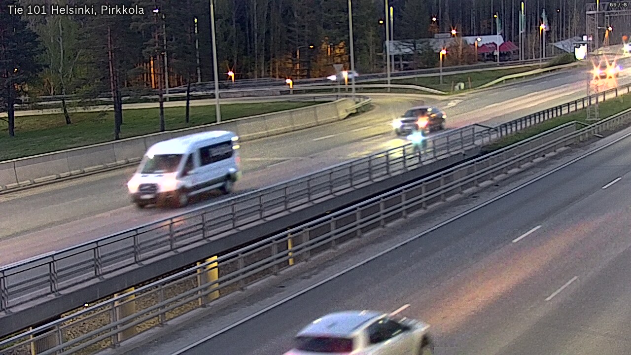 Weather Camera Image Väg 101 Helsingfors Britas, Helsinki, Uusimaa