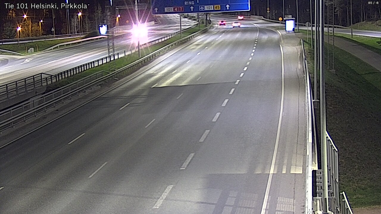 Weather Camera Image Väg 101 Helsingfors Britas, Helsinki, Uusimaa