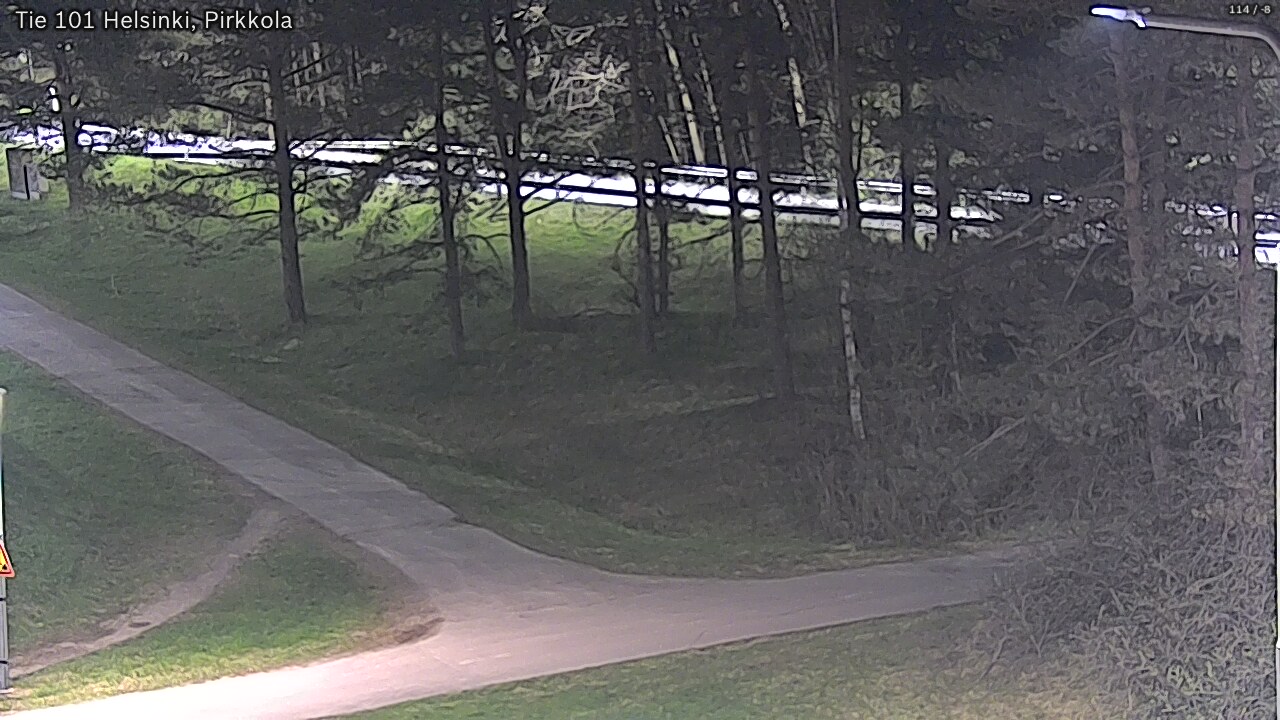 Weather Camera Image Road 101 Helsinki Pirkkola, Helsinki, Uusimaa